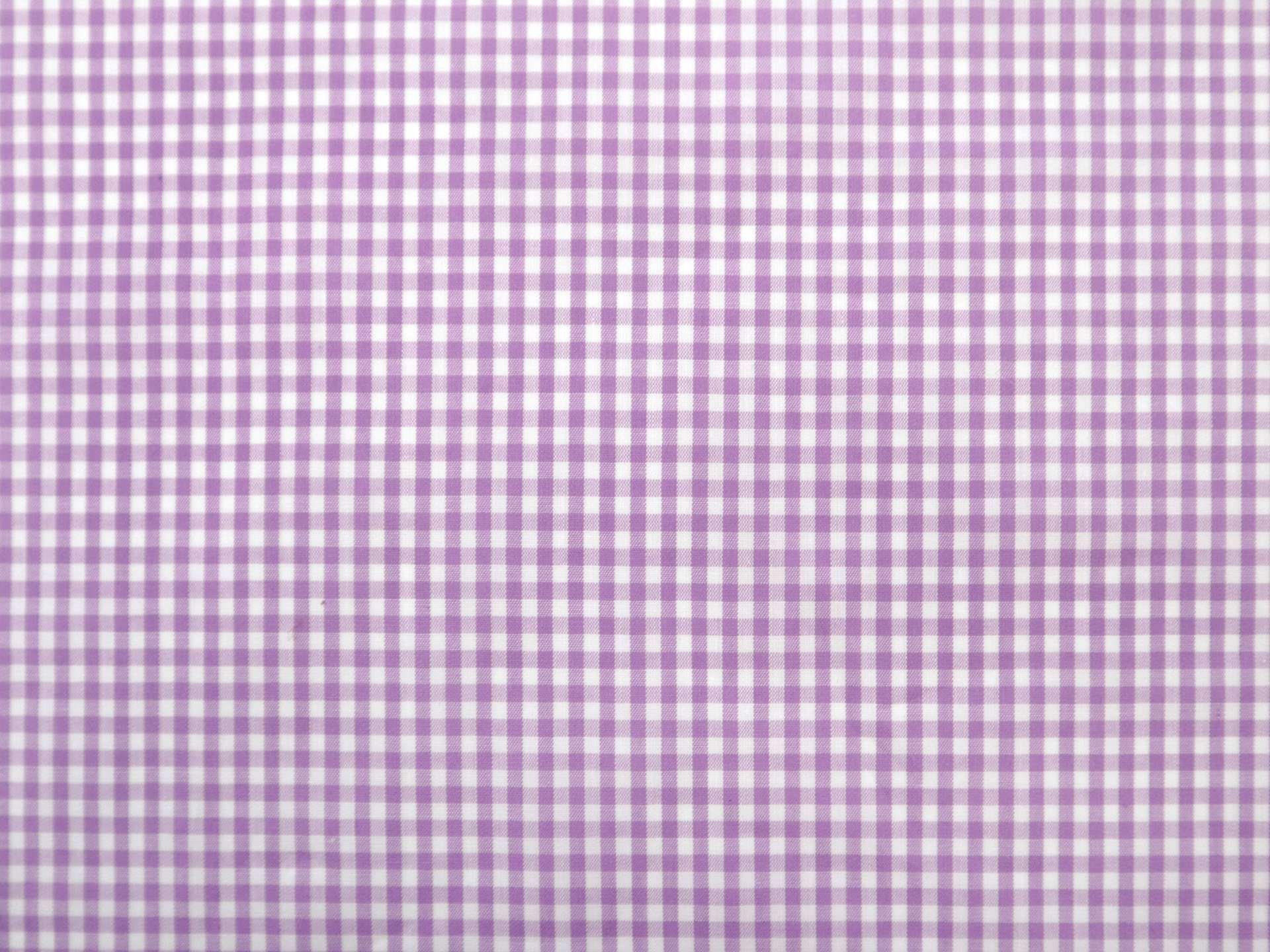1/8" Cotton Gingham in Lilac