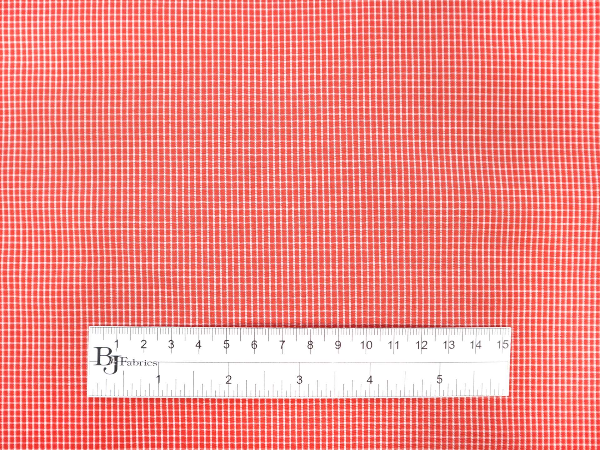 Cotton Petite Check Shirting in Yam