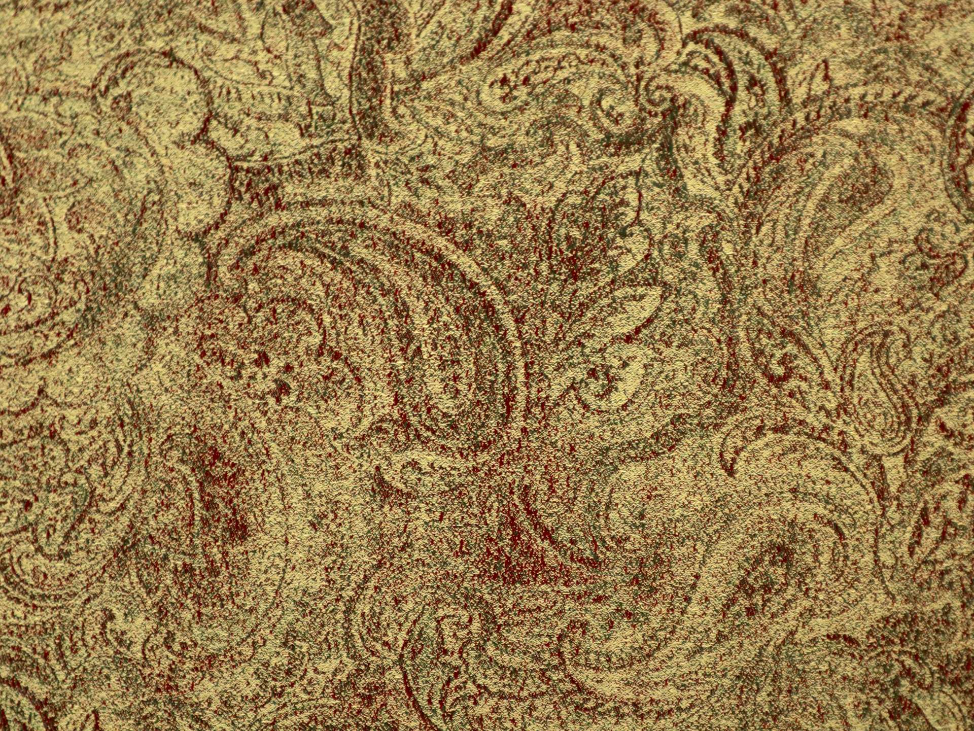 Polyester Jacquard with Paisley Pattern