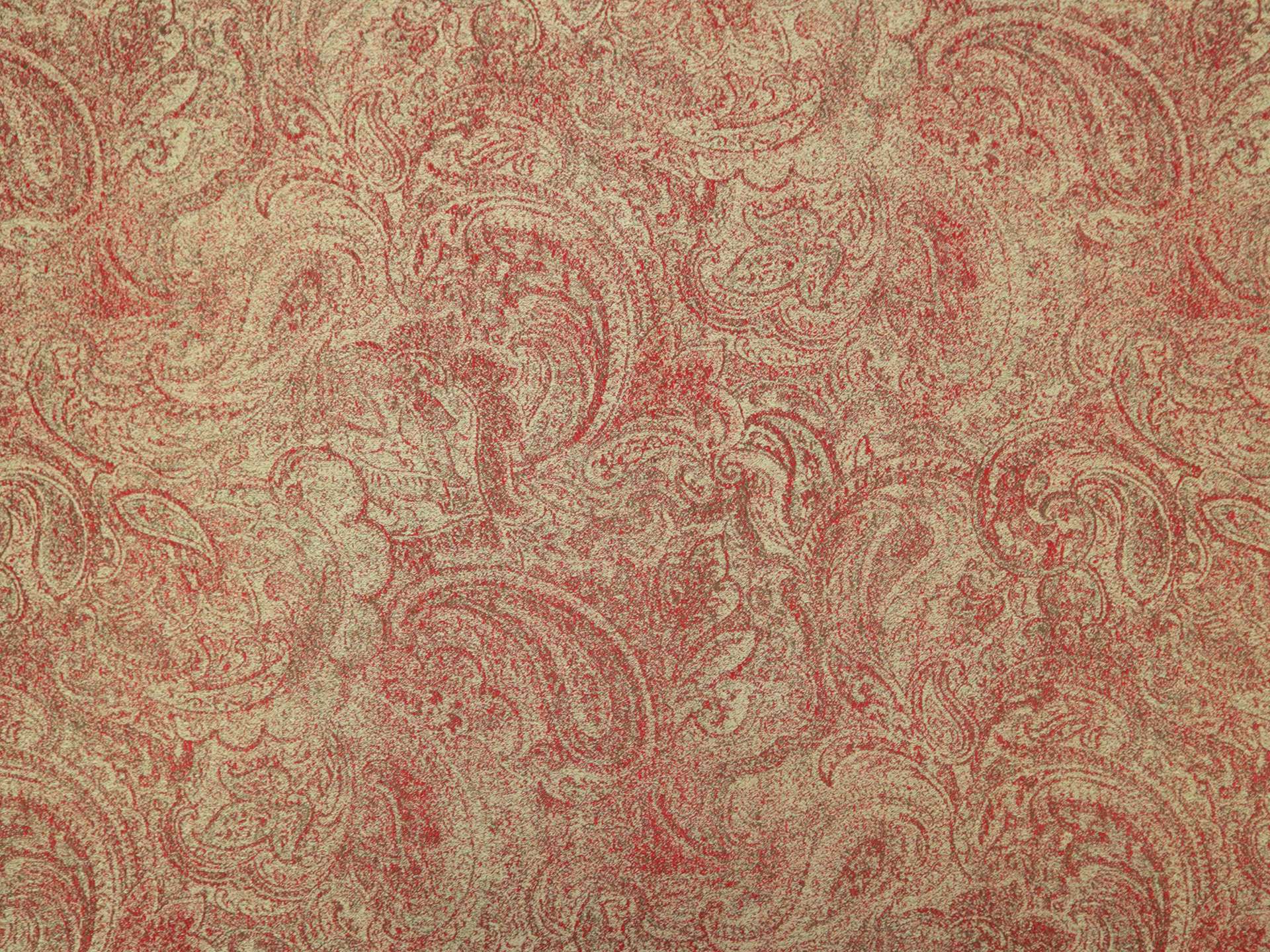 Polyester Jacquard with Paisley Pattern