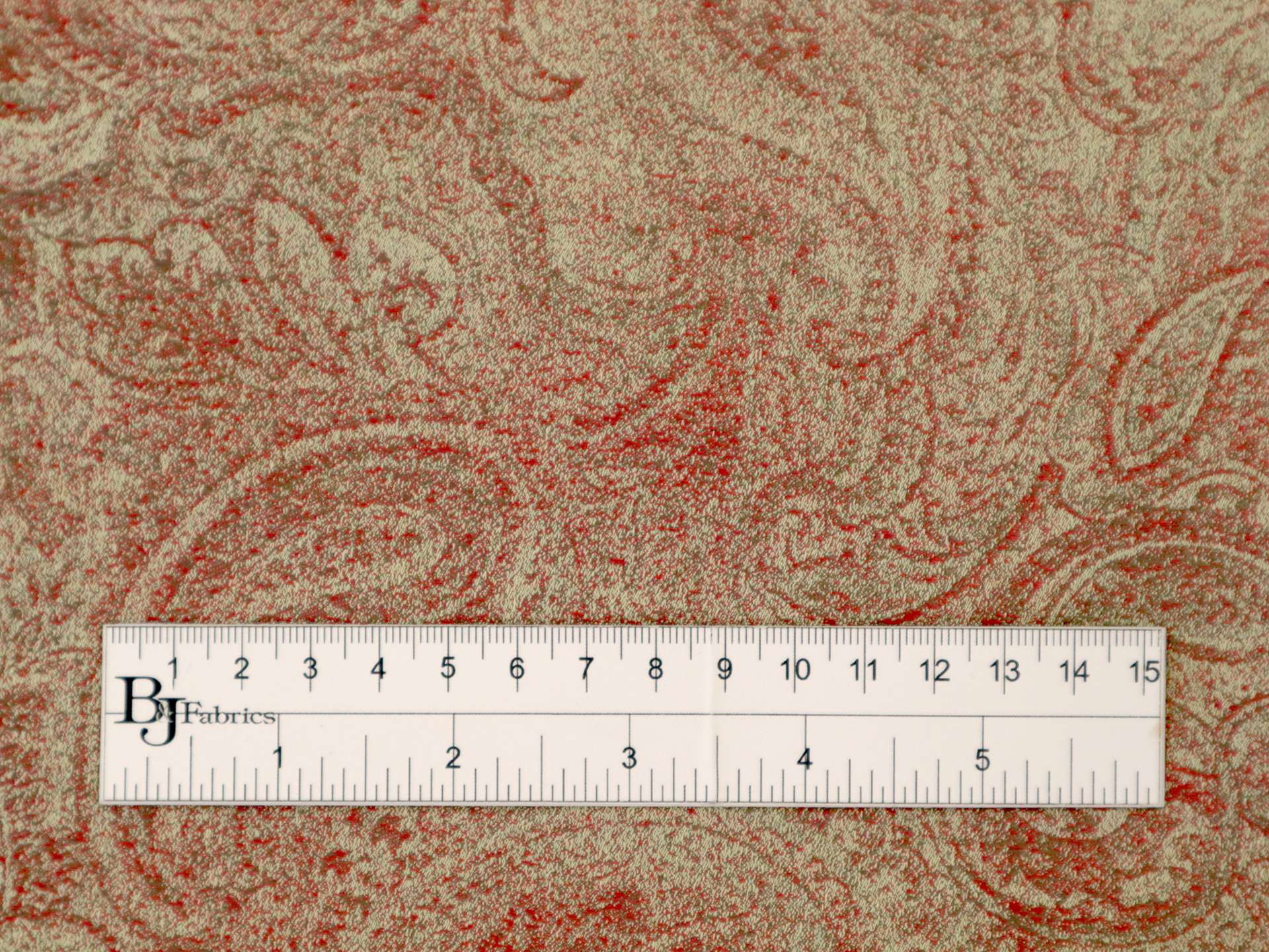 Polyester Jacquard with Paisley Pattern