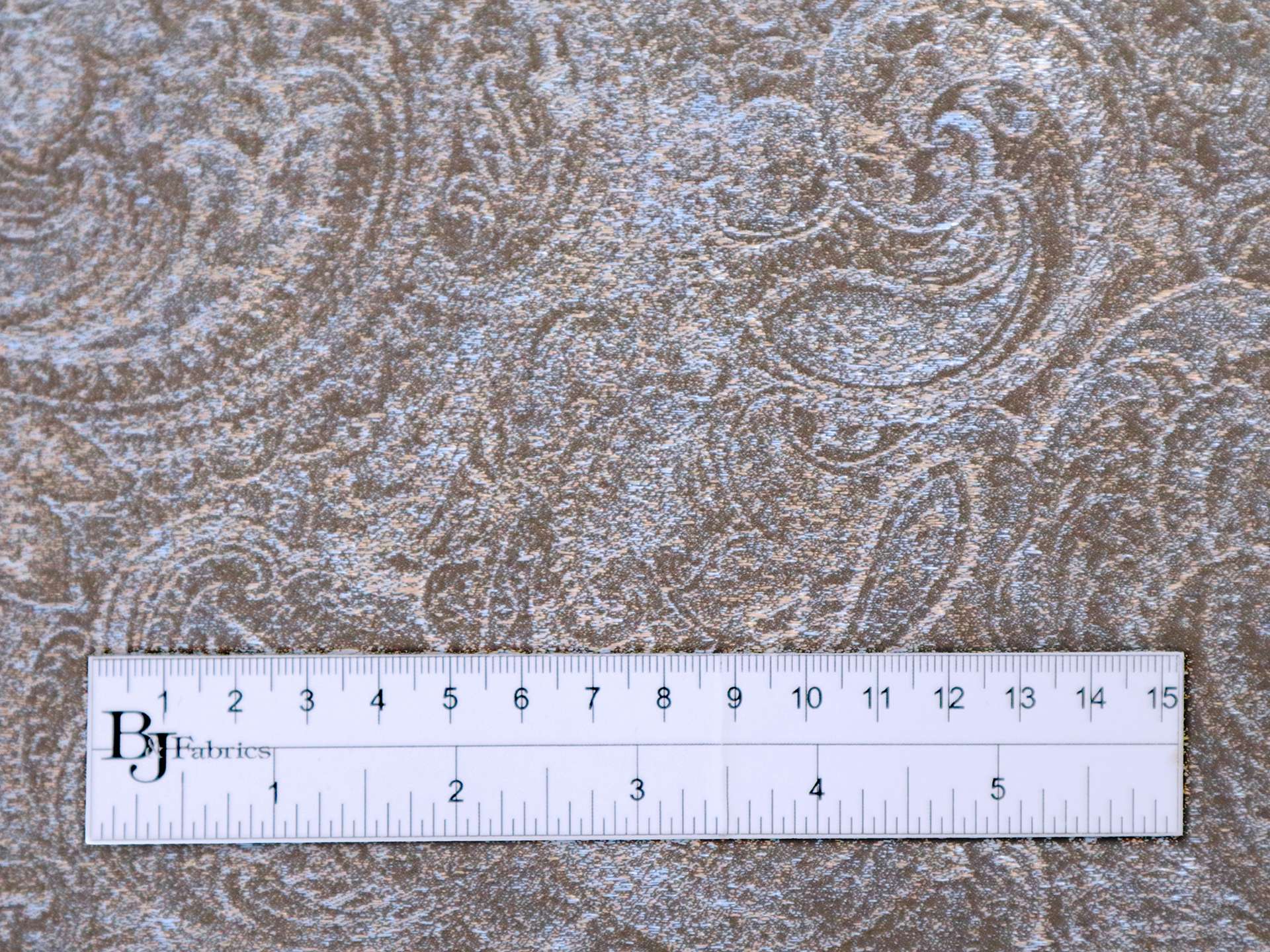 Polyester Jacquard with Paisley Pattern