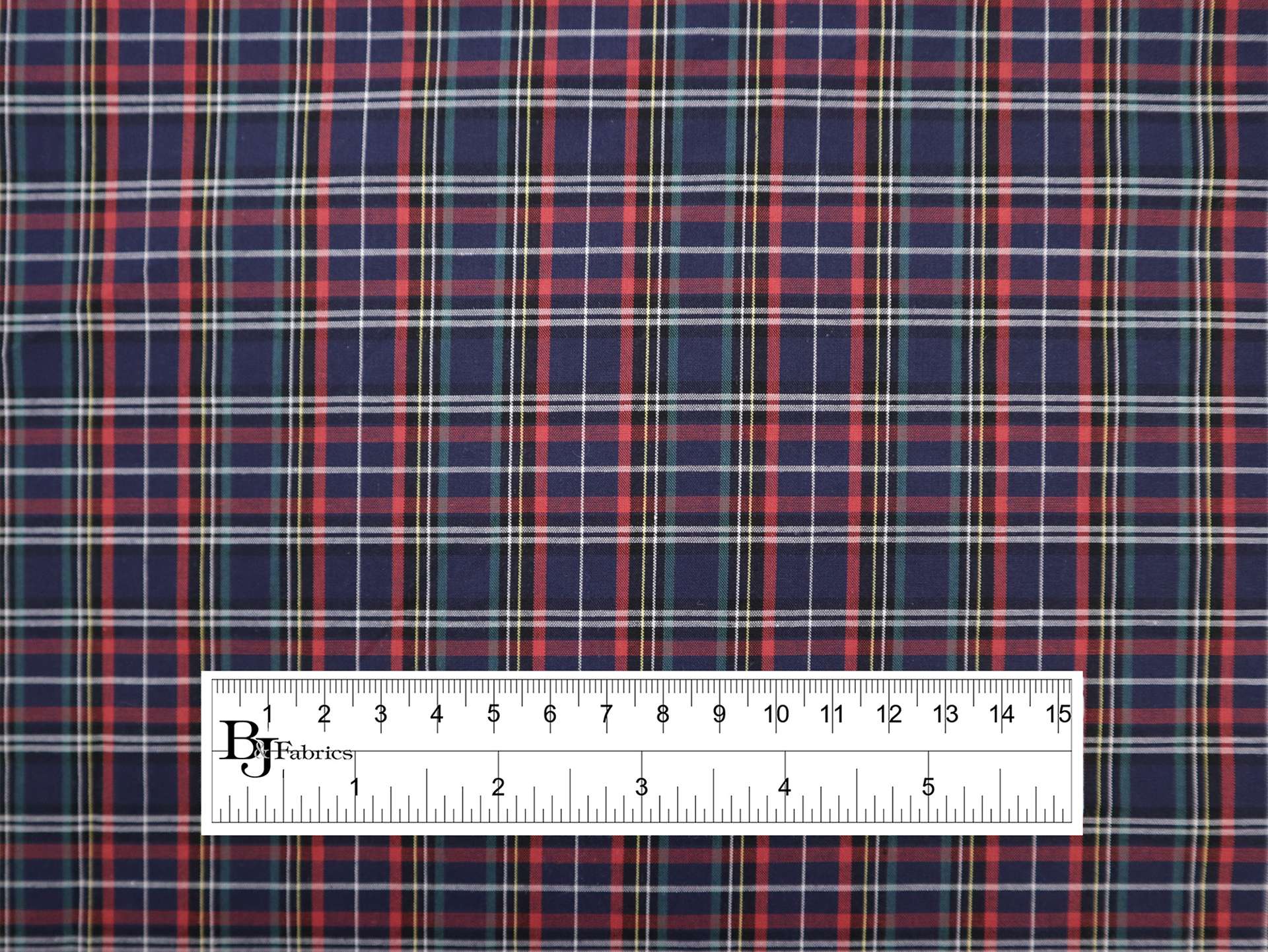 Pima Cotton Tartan Plaid in Navy