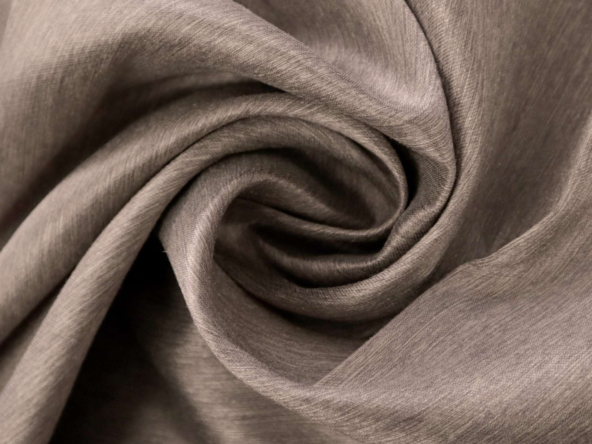 Silk Blend Zibeline in Brown
