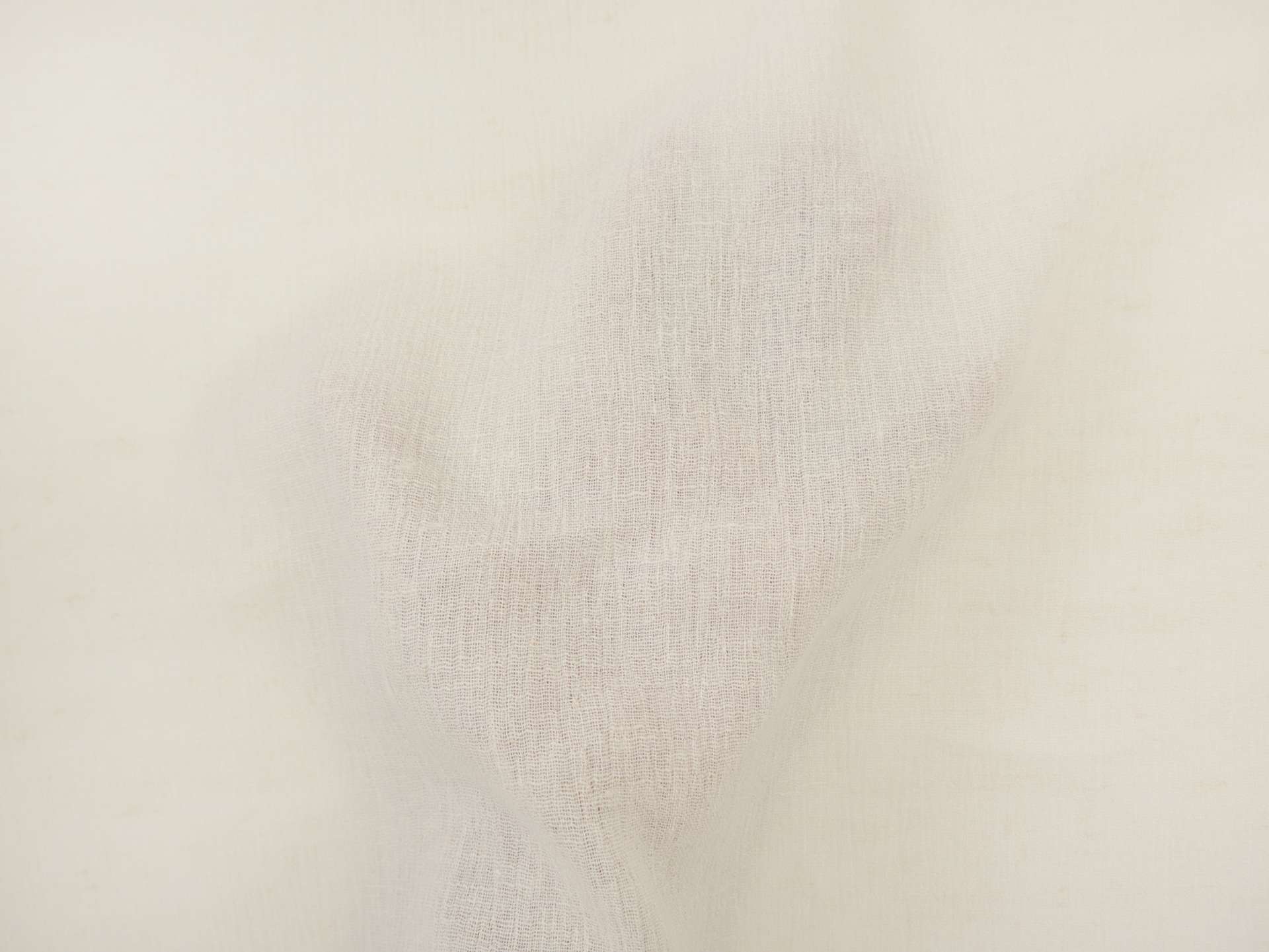 Linen & Rayon Crinkle Gauze in Ecru