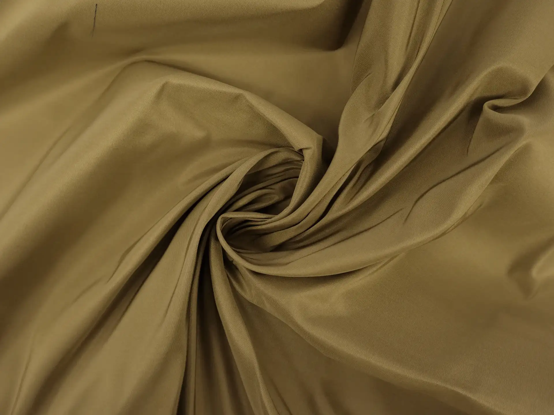 Heavy Weight Silk Taffeta in Olive