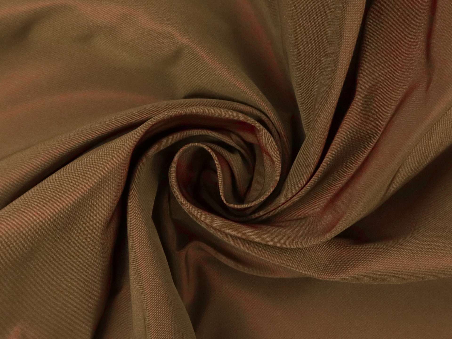 Heavy Weight Silk Taffeta in Umber