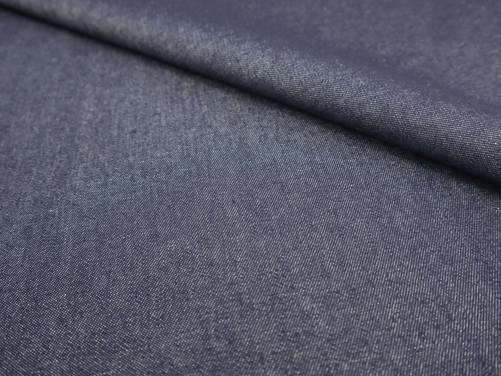 8oz Cotton Denim in Unwashed Indigo