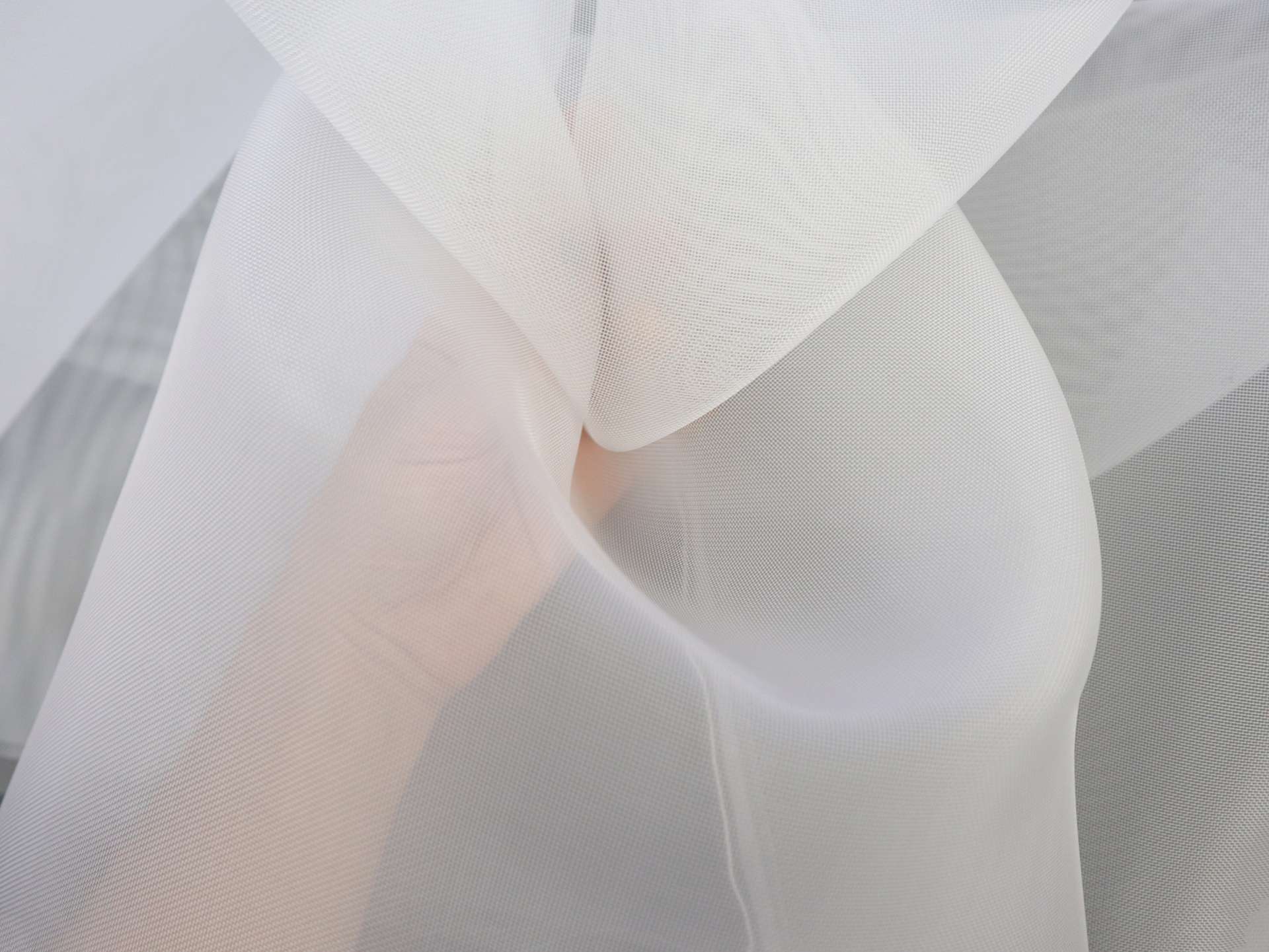 Nylon Mesh in White