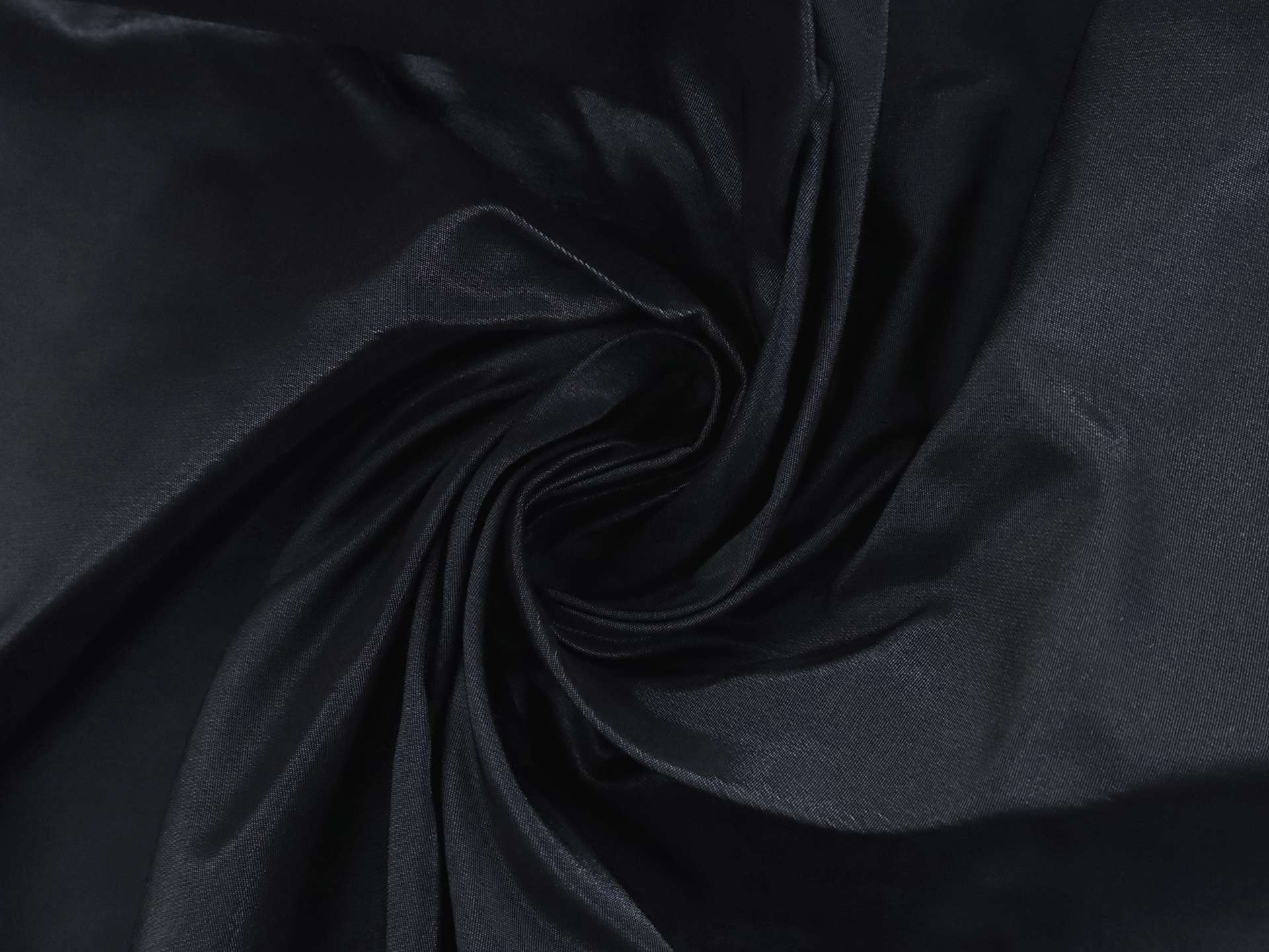 Silk Double Face Peau d'Ange in Midnight Navy