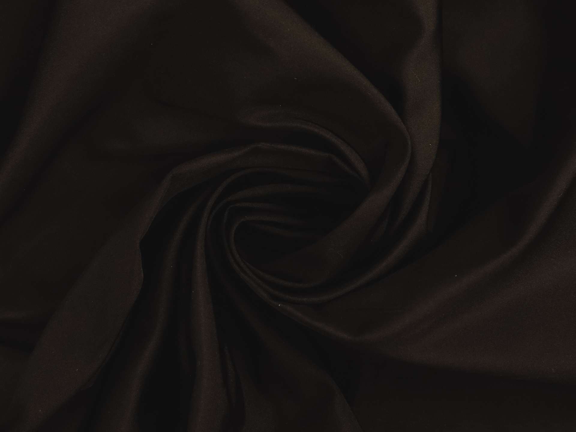 Light Weight Pure Silk Peau d'Ange in Chocolate