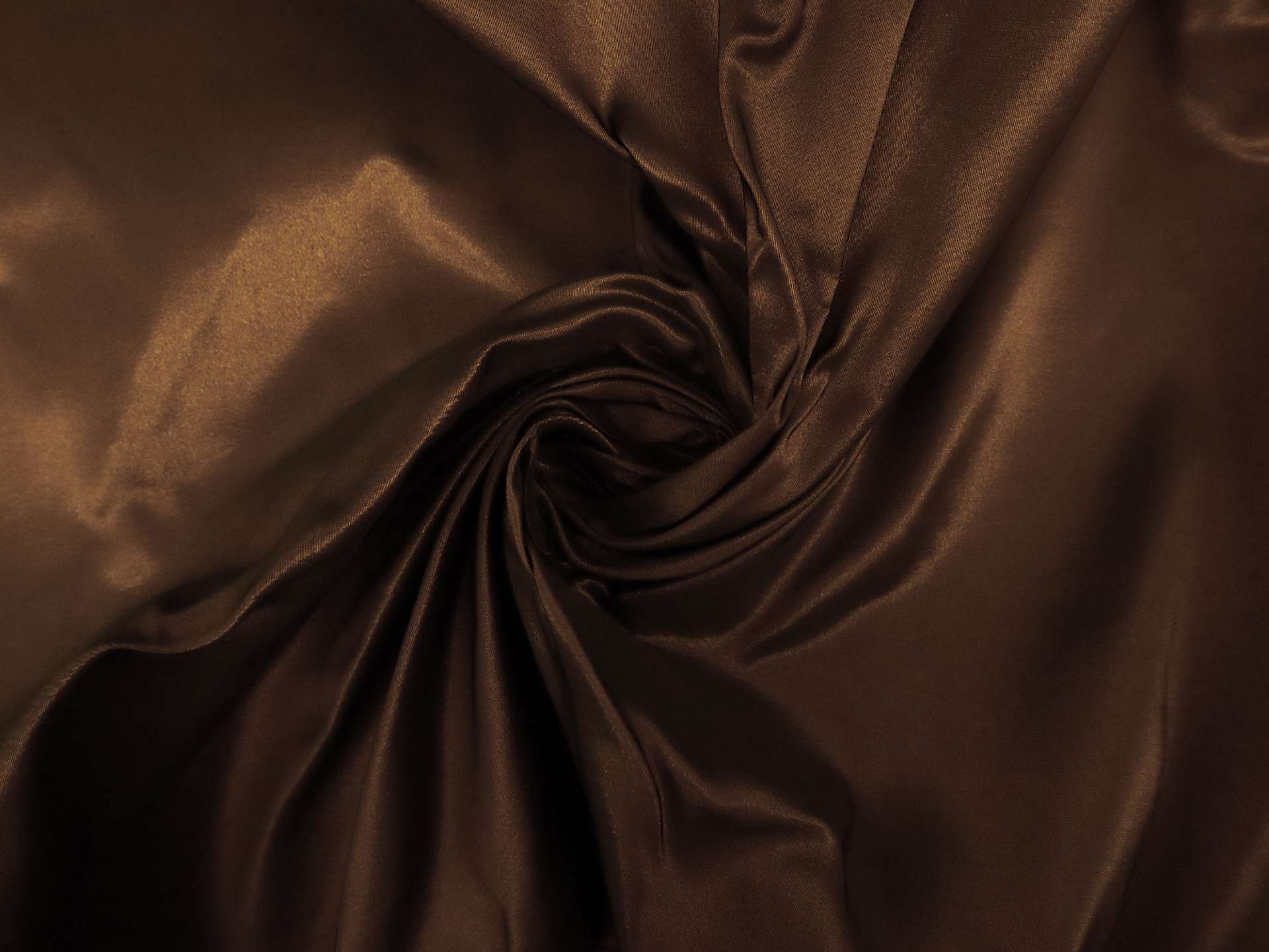 Silk Blend Peau d'Ange in Brown