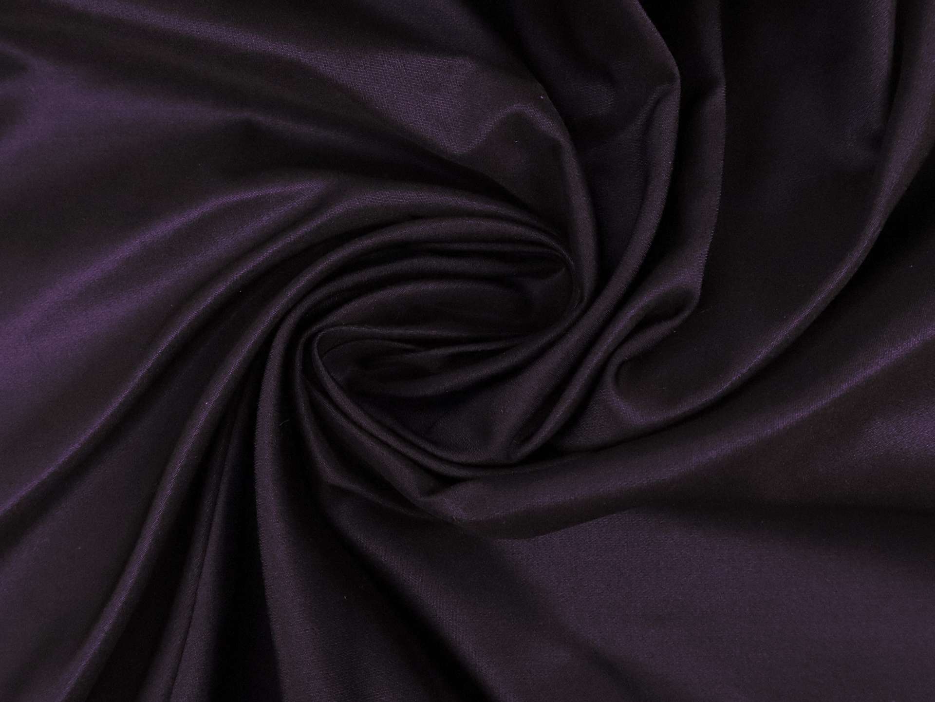 Iridescent Pure Silk Peau d'Ange in Black and Purple