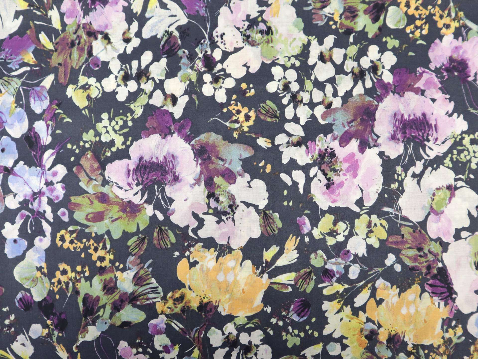 Cotton Lawn Abstract Floral Print