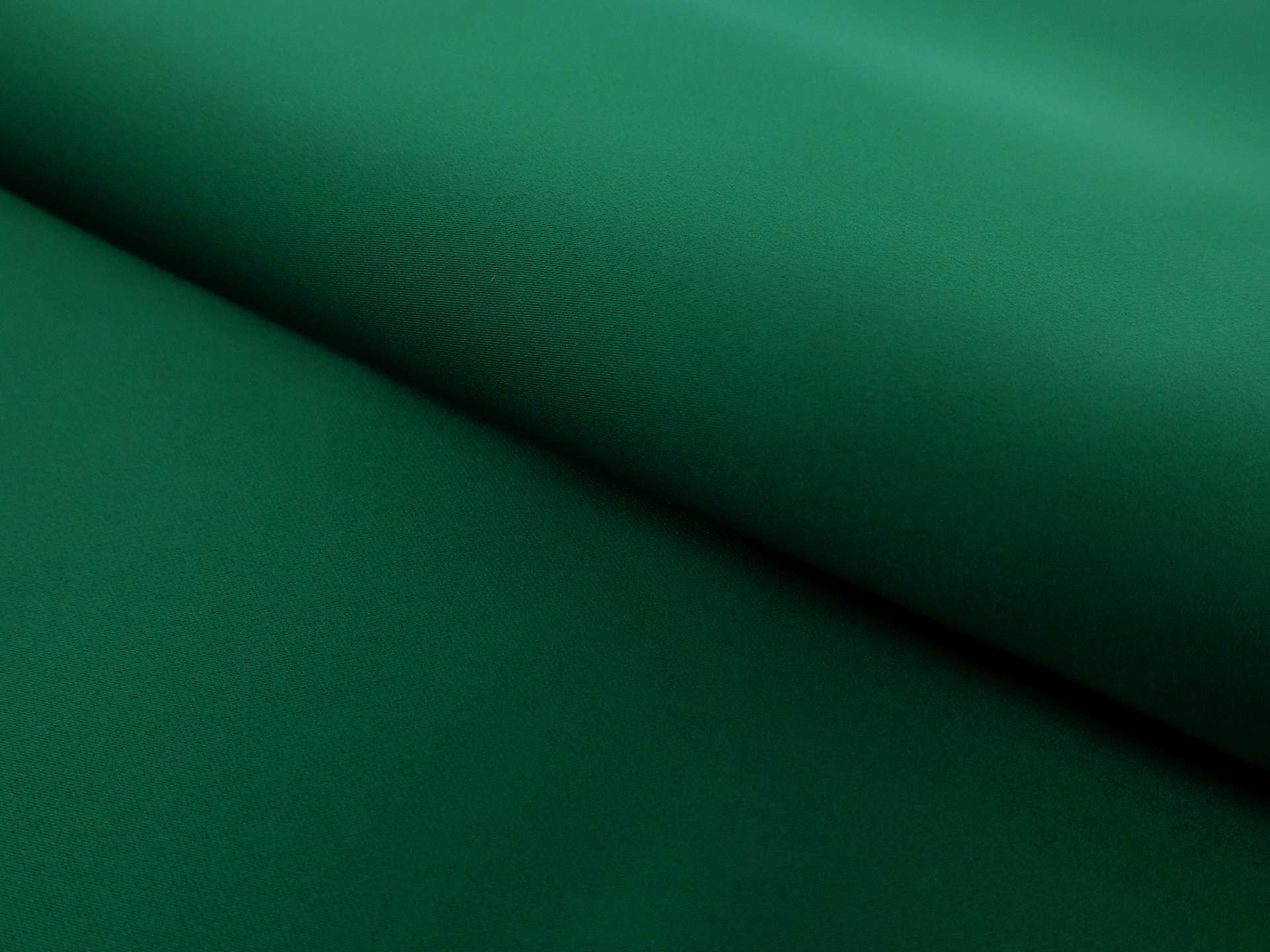 Polyester Double Face Twill Back Satin in Emerald