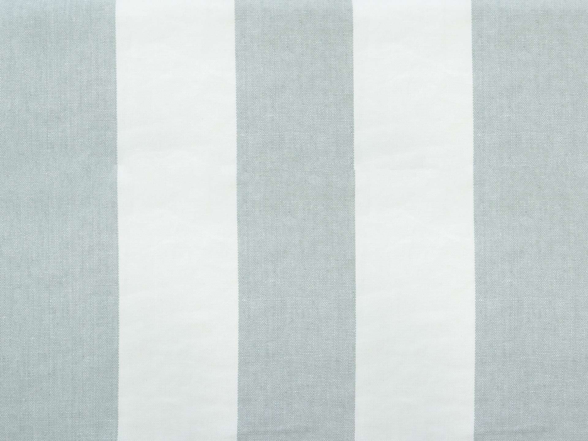 Linen Upholstery Stripe in Ciel & Ivory