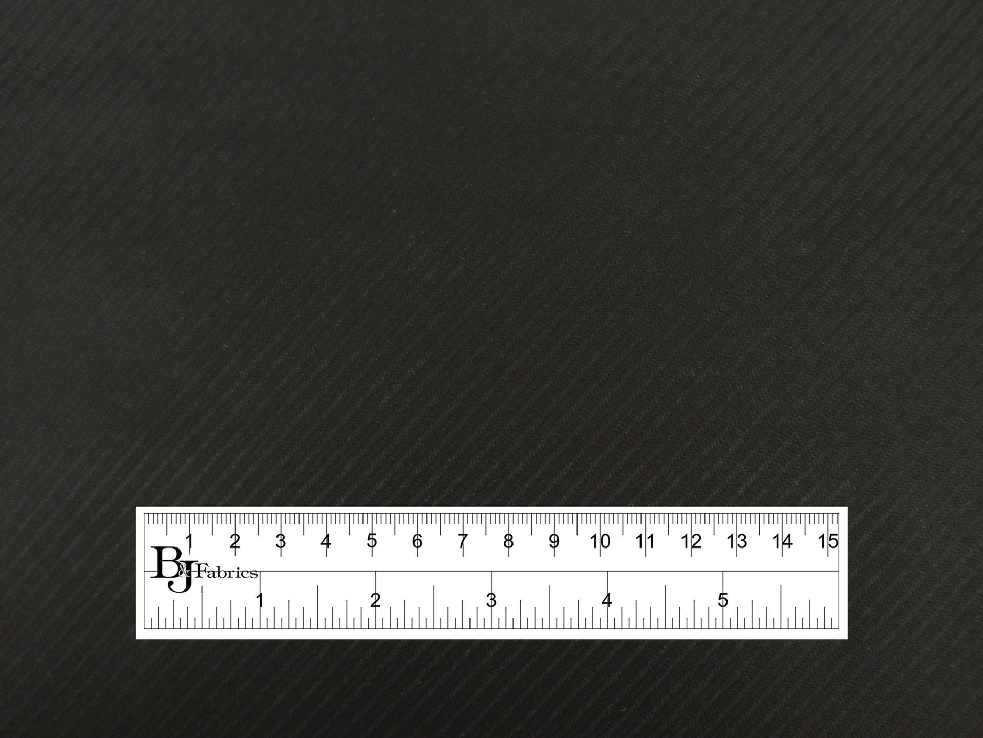 Italian Cashmere Twill Jacketing in Black