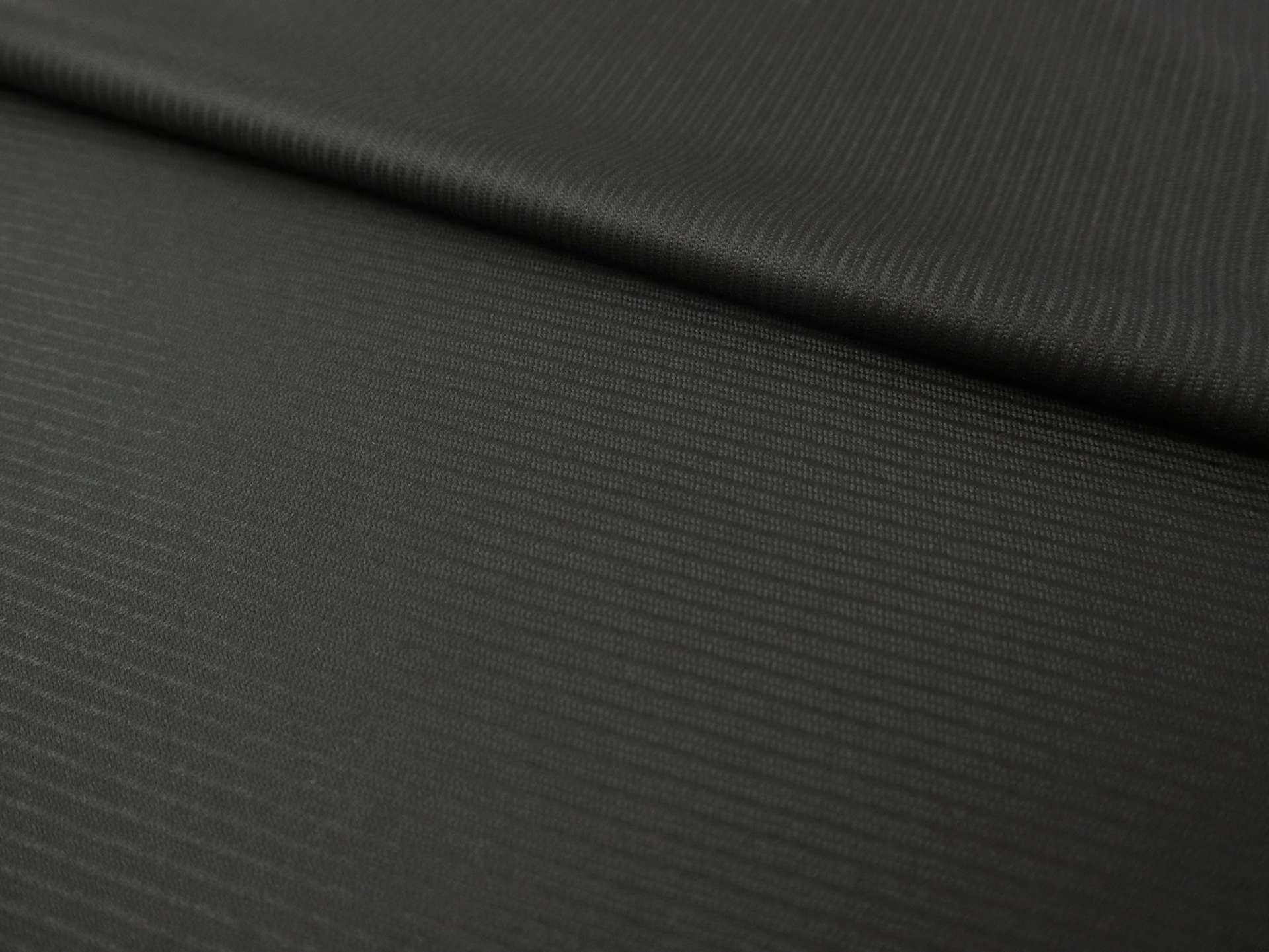 Italian Cashmere Twill Jacketing in Black