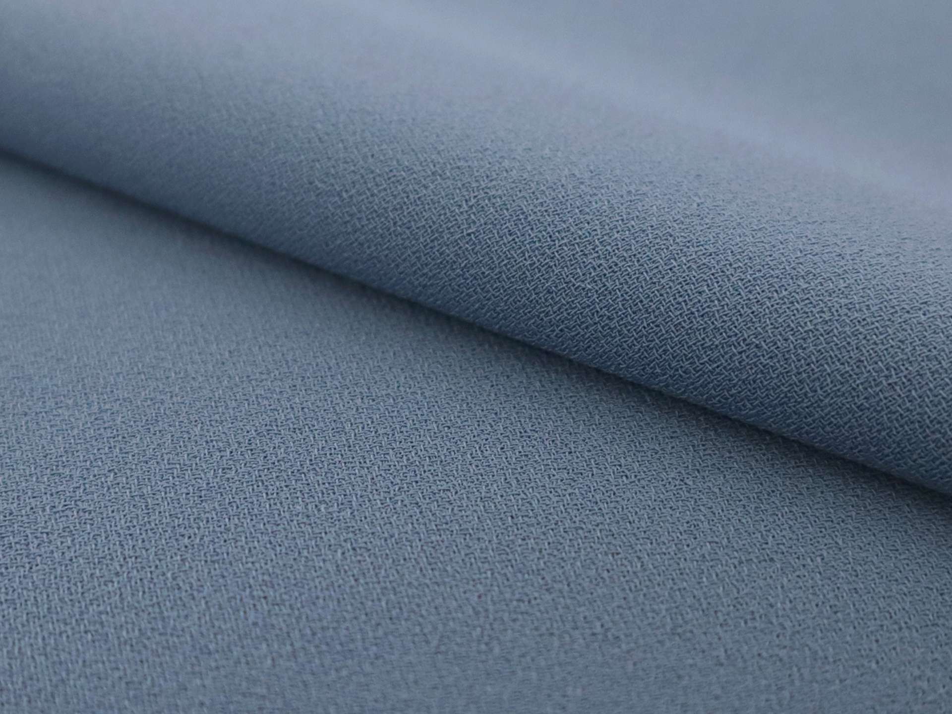 Polyester Crepe in Powder Blue