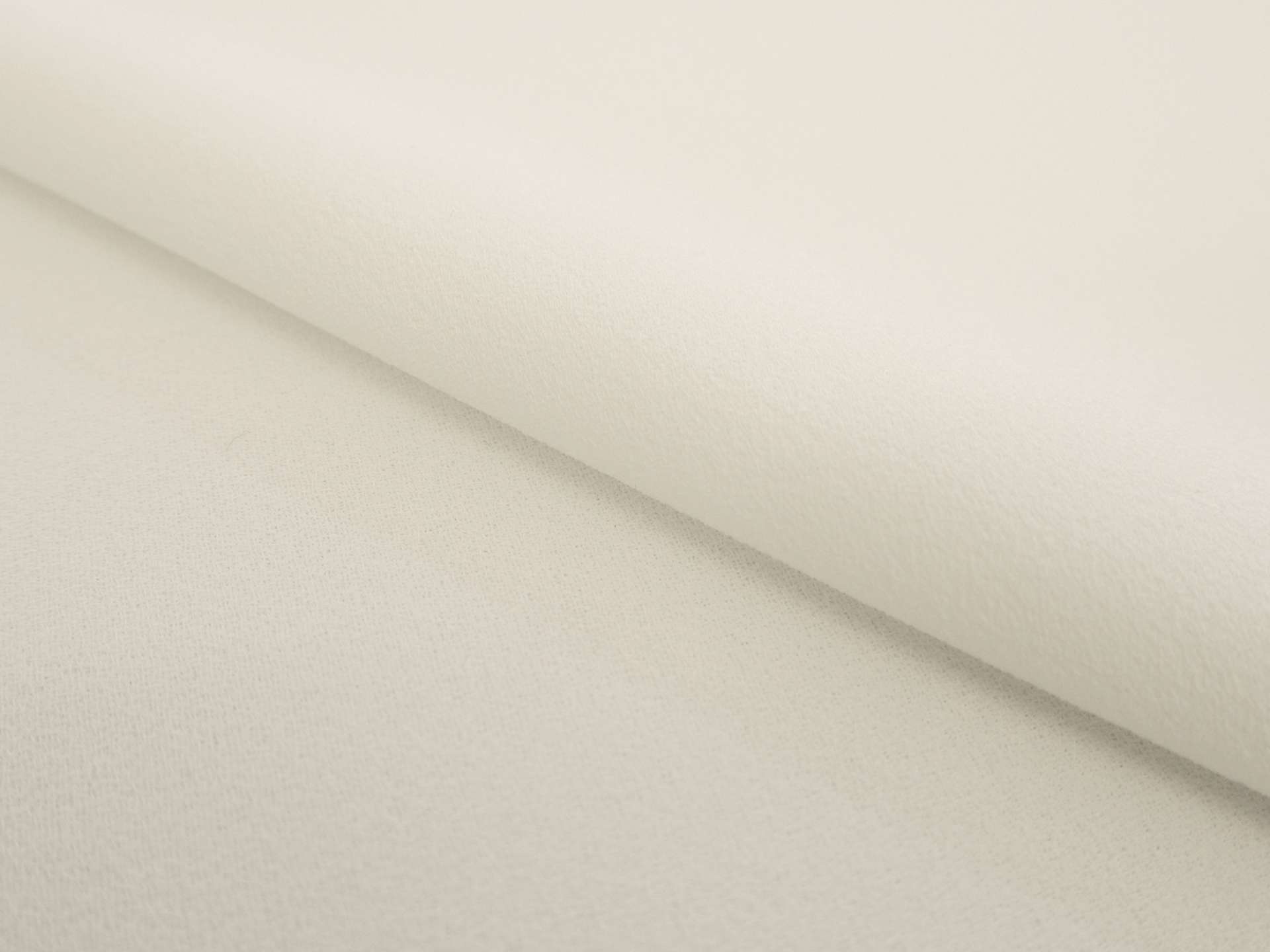Polyester Crepe in White