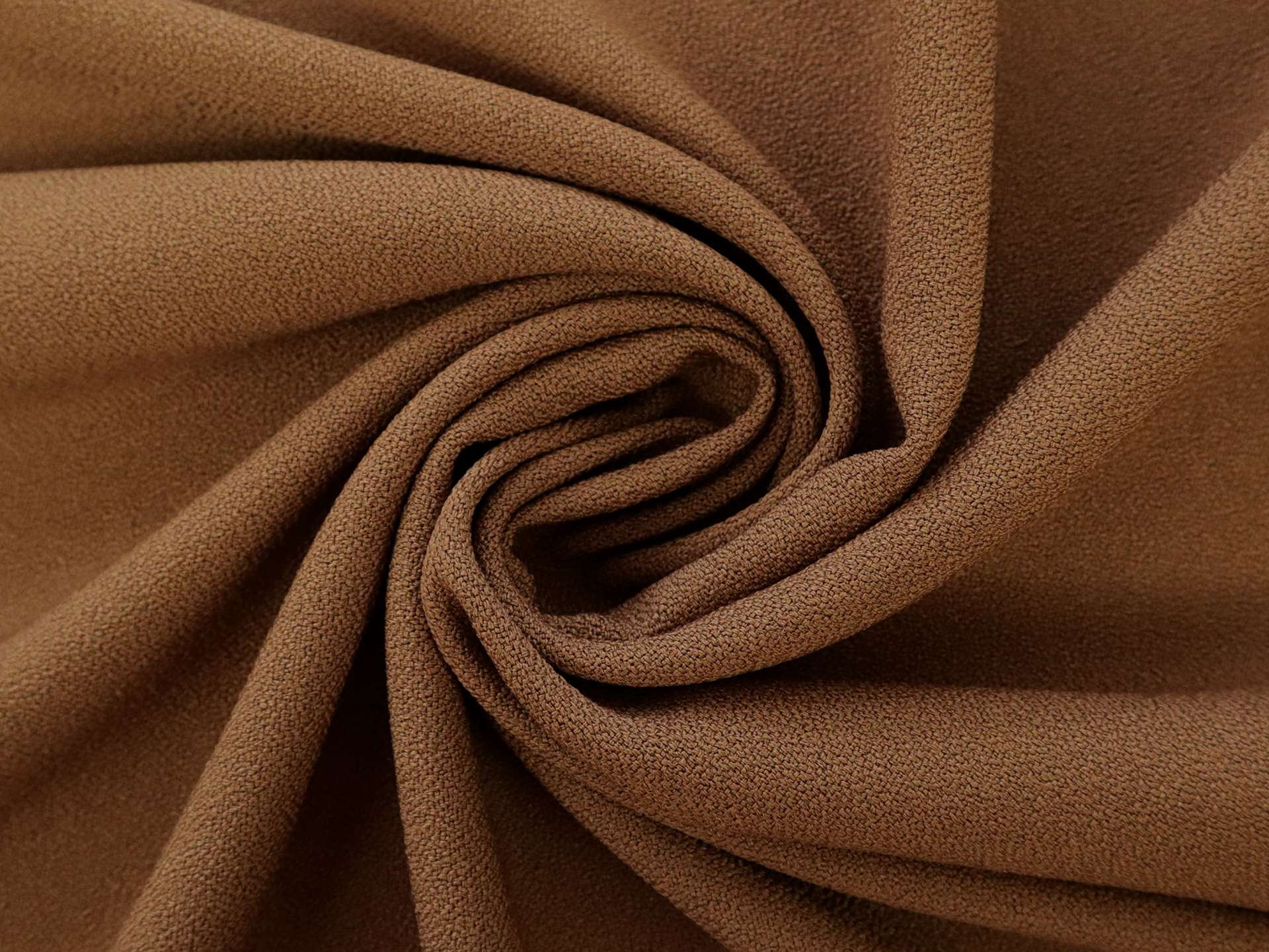 Triacetate Blend Pebble Crepe in Tan