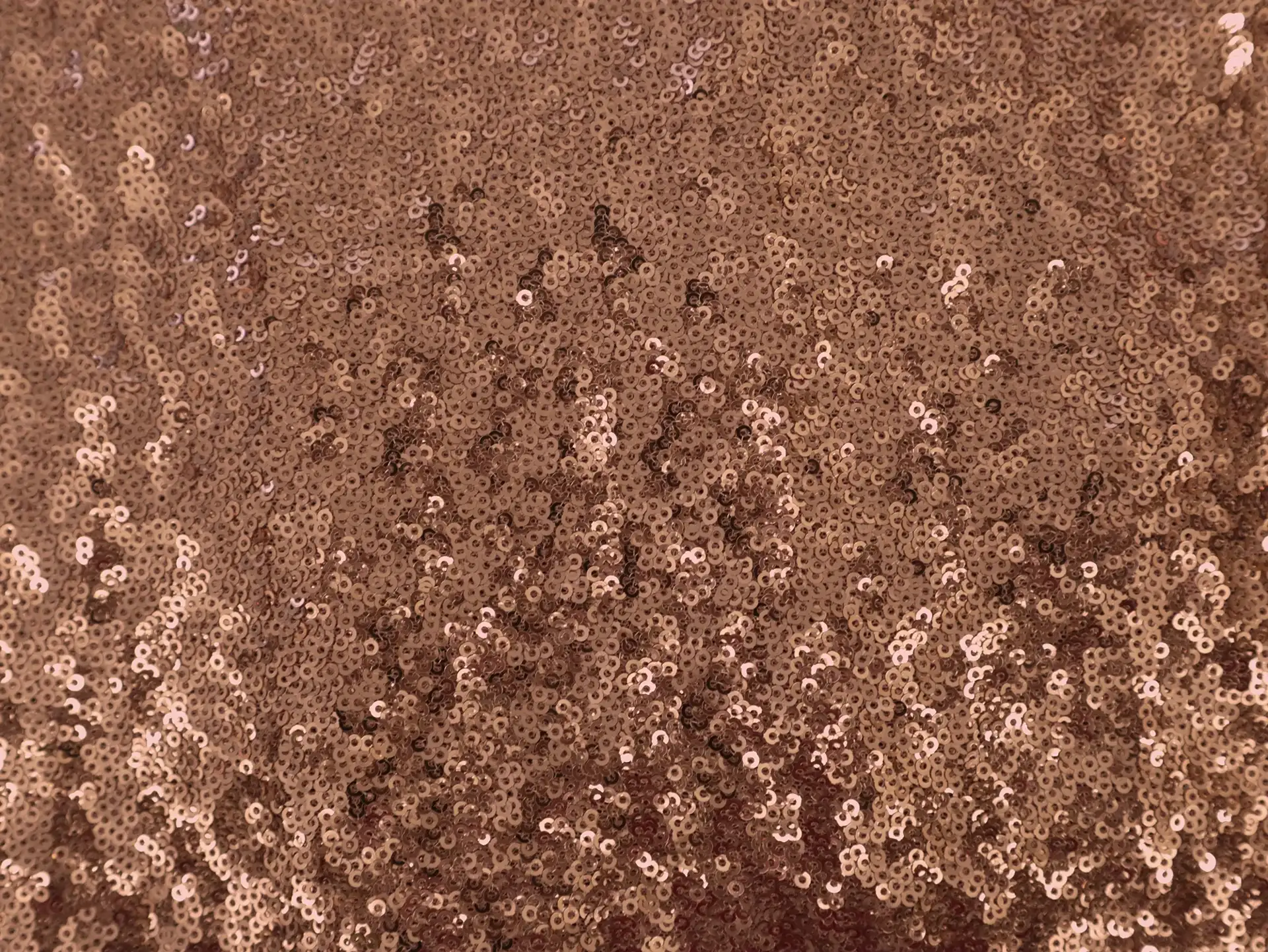 Stretch Sequins in Rose Gold