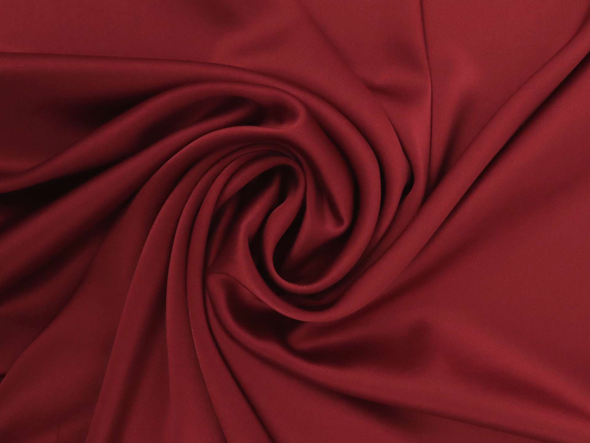 Spanish Triacetate Blend Double Face Stretch Charmeuse in Crimson