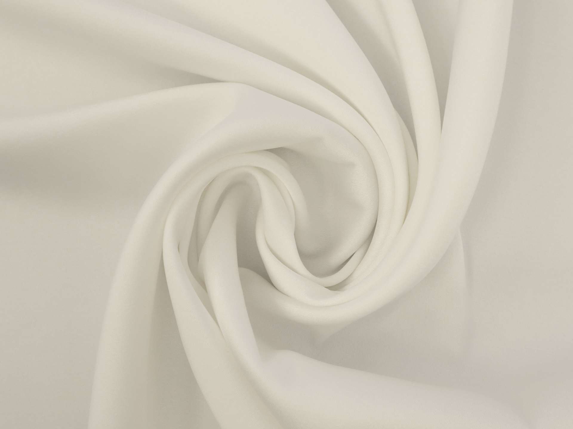 Triacetate Blend Heavy Charmeuse in White