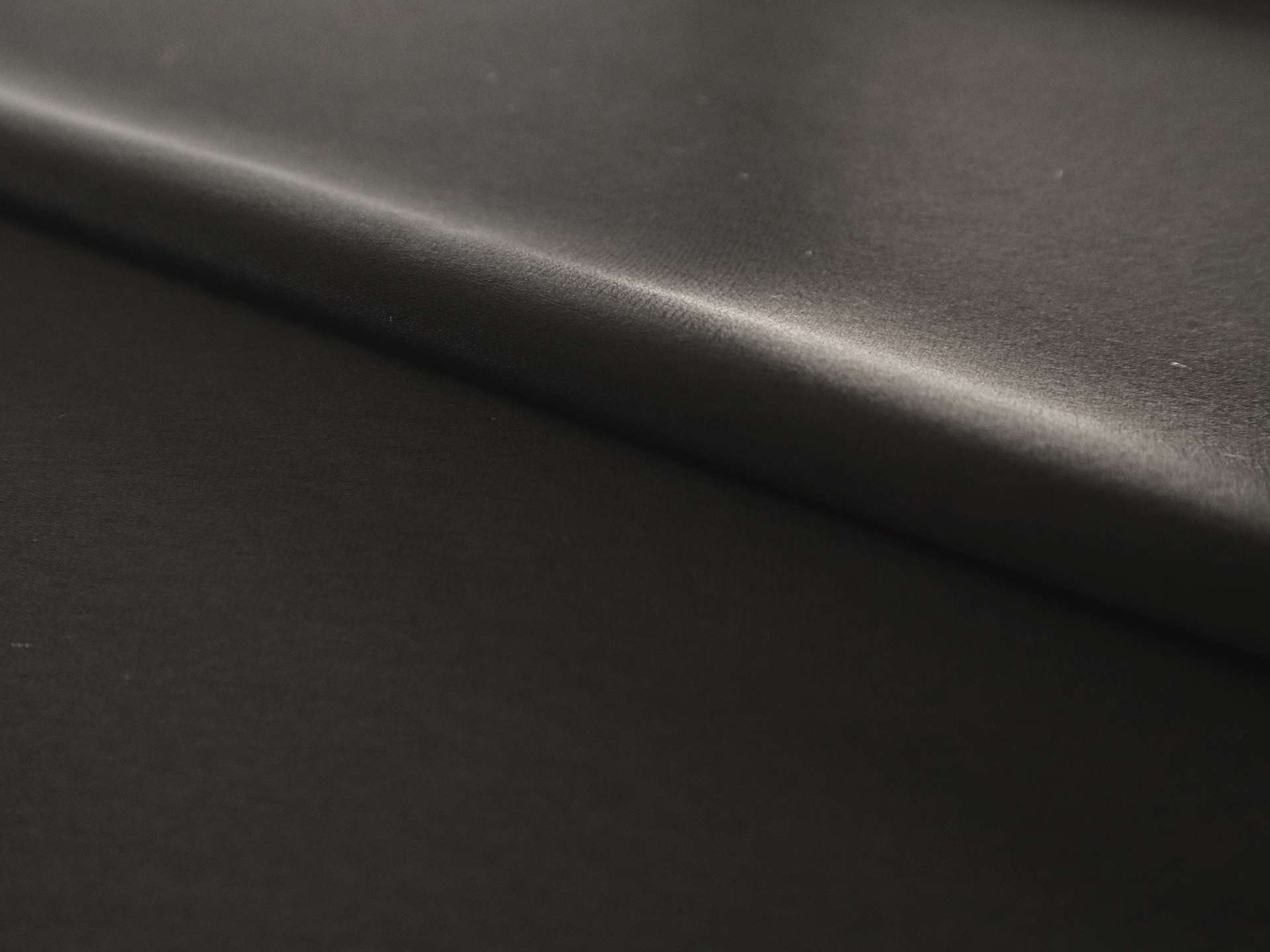 Triacetate Blend Charmeuse in Black