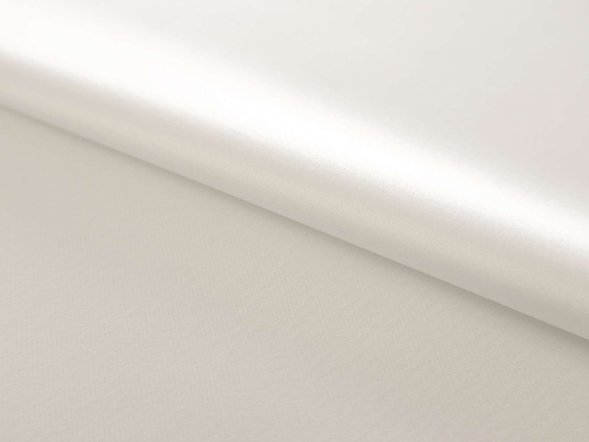 Triacetate Blend Charmeuse in White