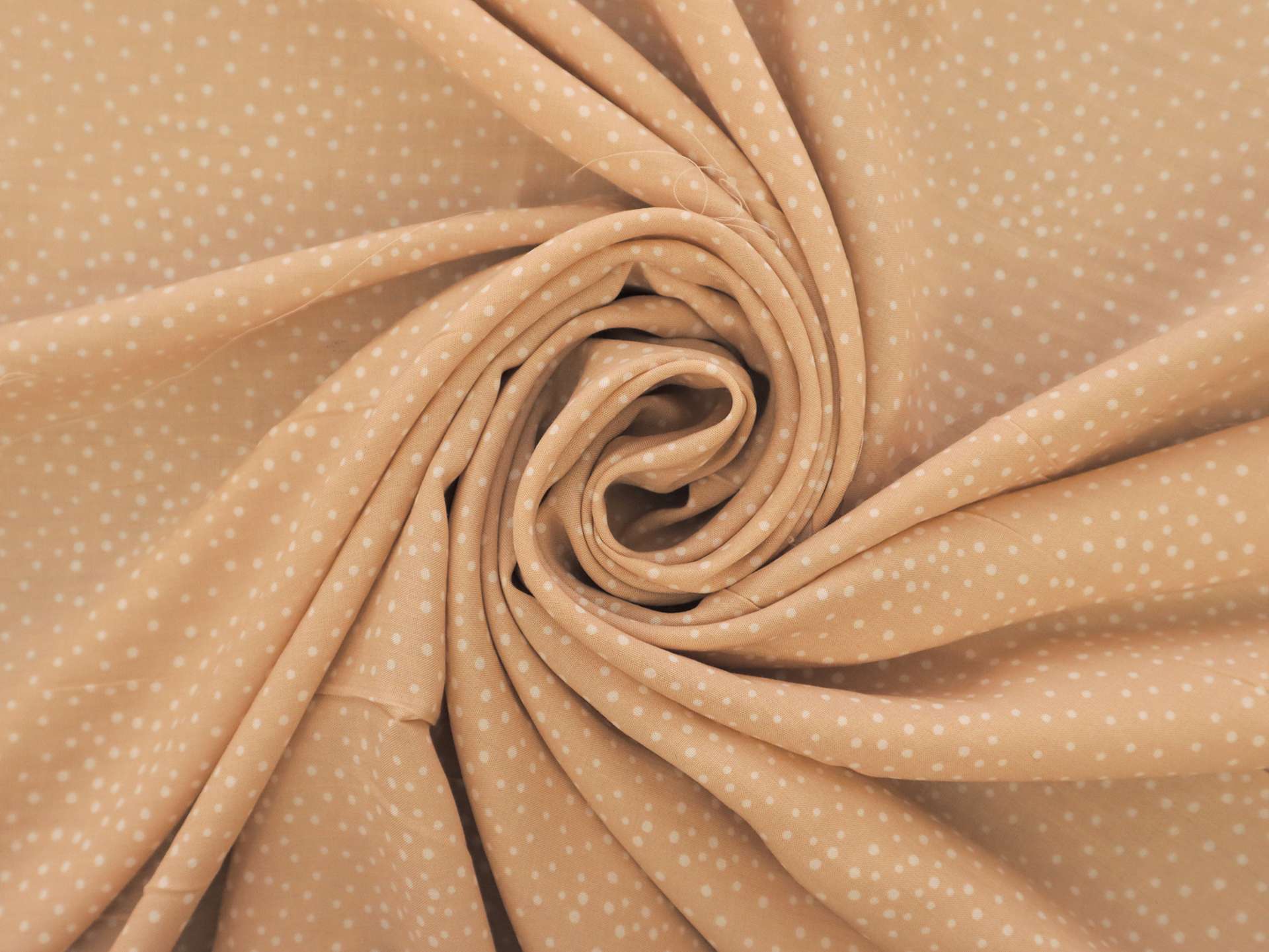 Printed Rayon with Dot Pattern