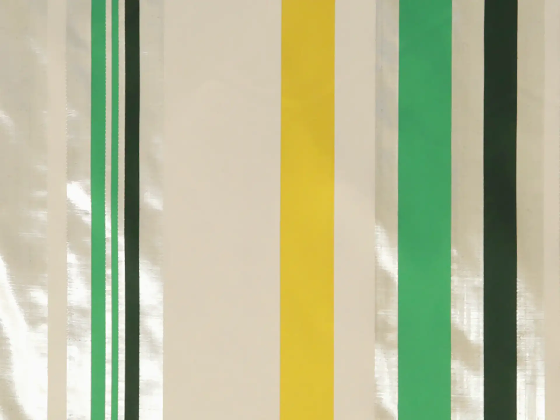 Acetate with Alternating Metallic and Color Stripes