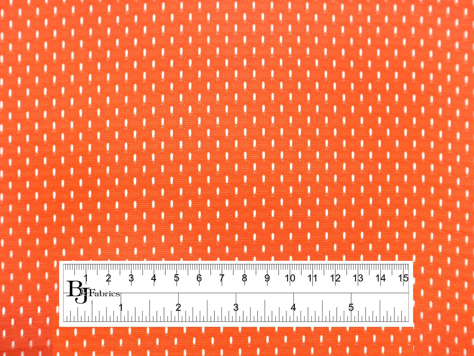 Polyester Athletic Mesh in Orange