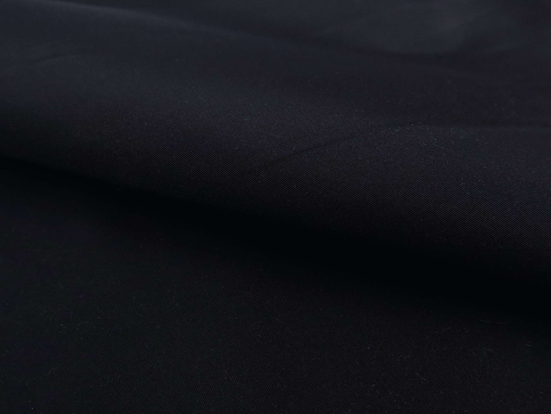 Italian Silk Gros de Londres in Midnight Navy