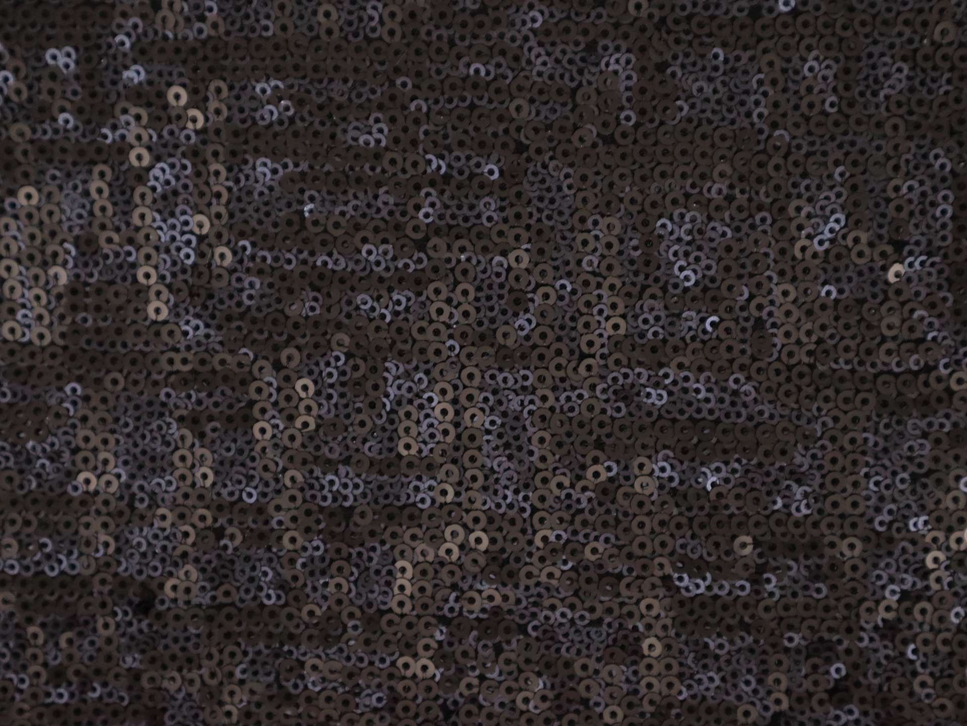 Sequins on Jersey in Blue and Black