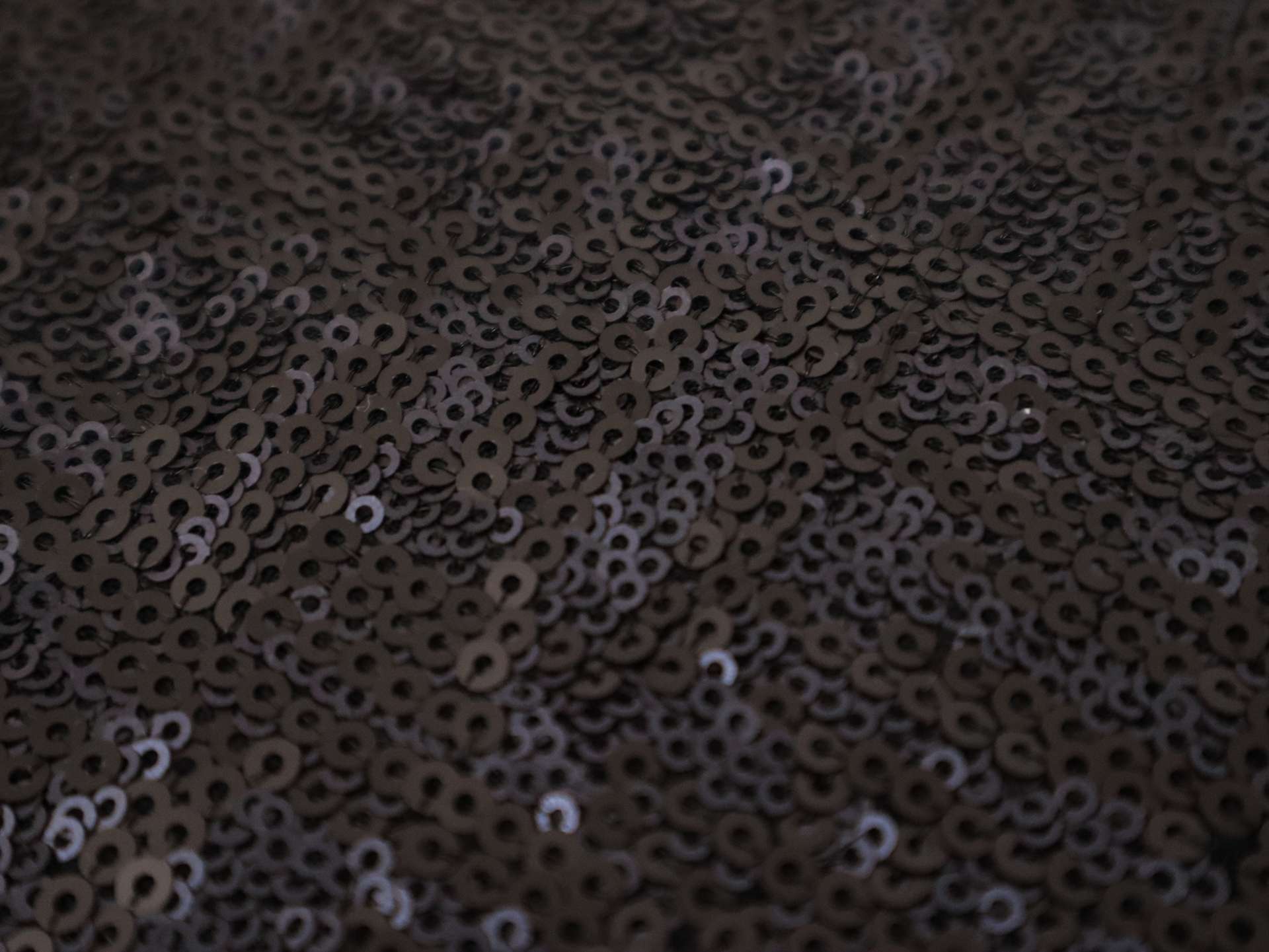 Sequins on Jersey in Blue and Black