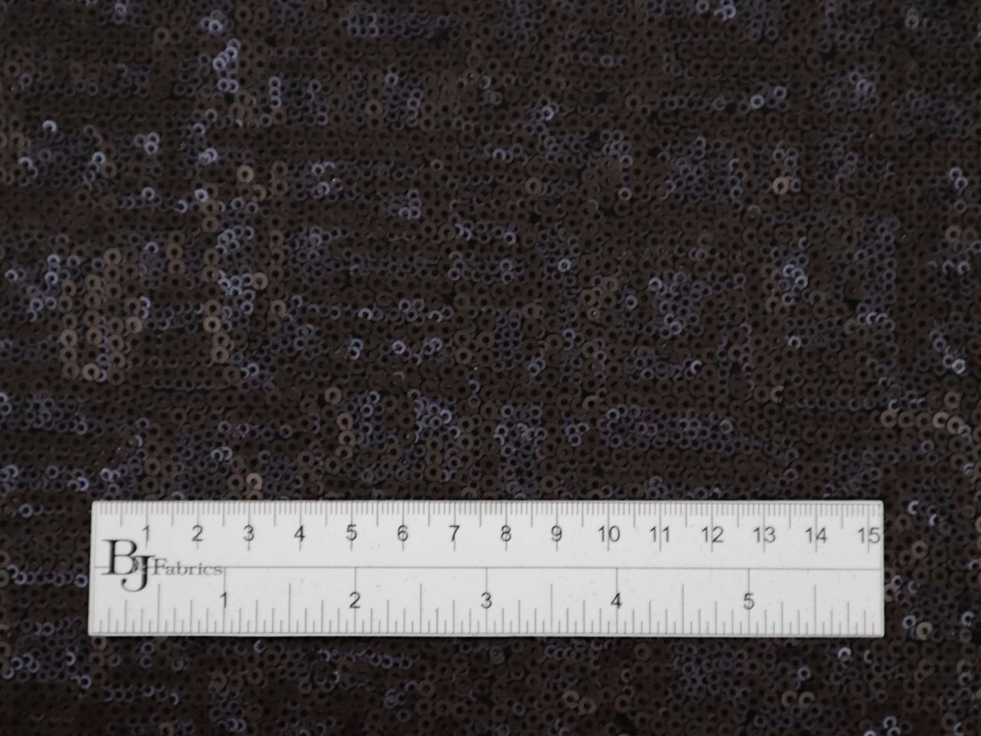 Sequins on Jersey in Blue and Black