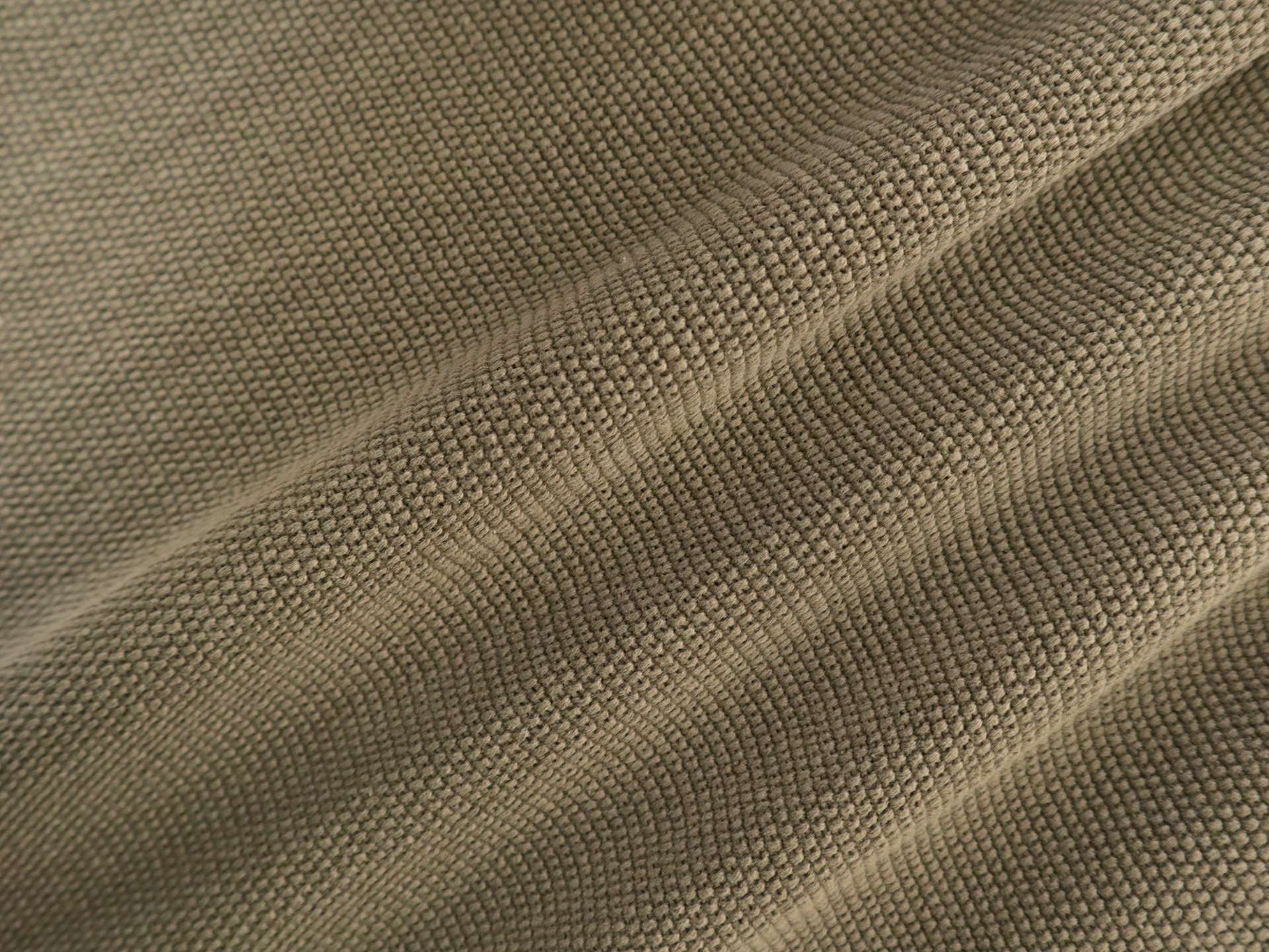 Italian Cotton Pique Knit in Army Green