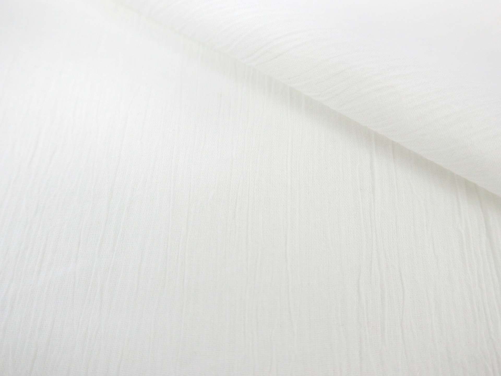 Japanese Cotton Crinkle Gauze in White