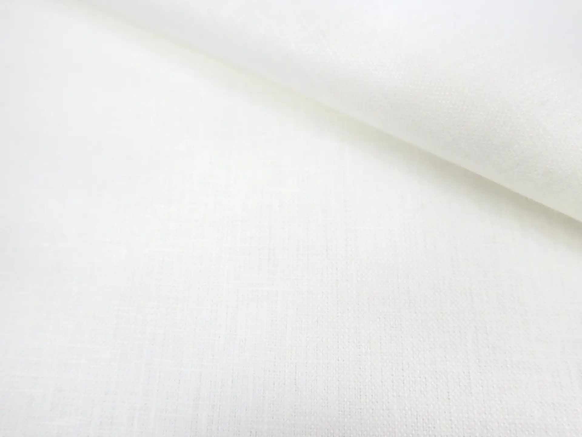 Irish Medium Weight Linen in White