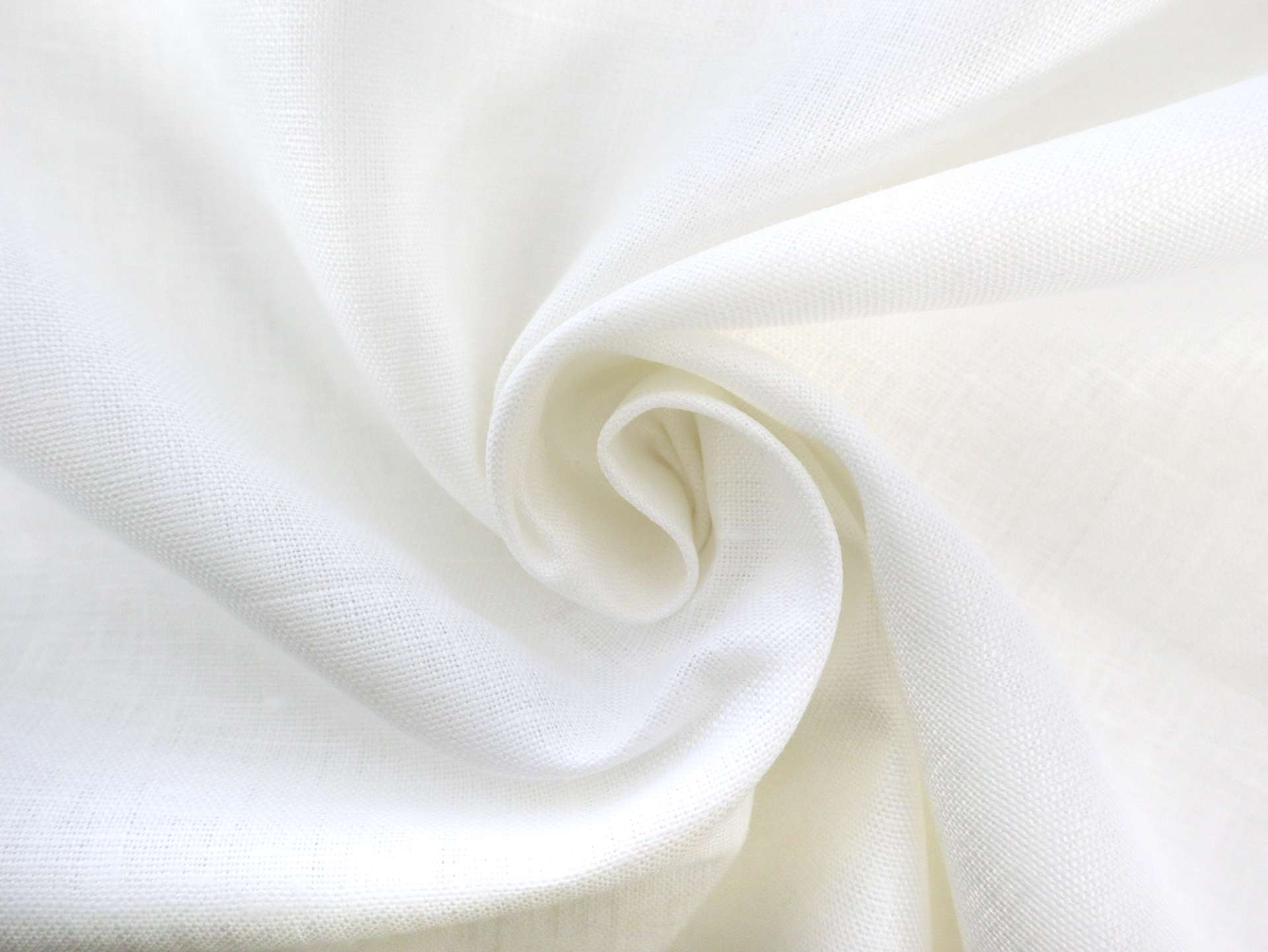 Irish Medium Weight Linen in White