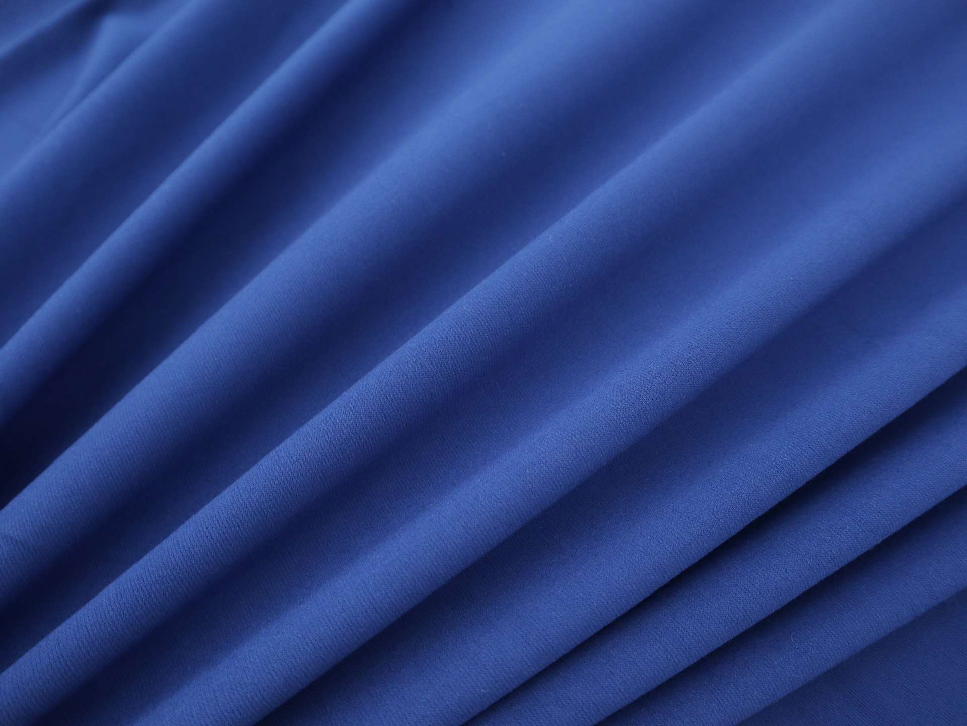 Rayon Blend Ponte Knit in Blue