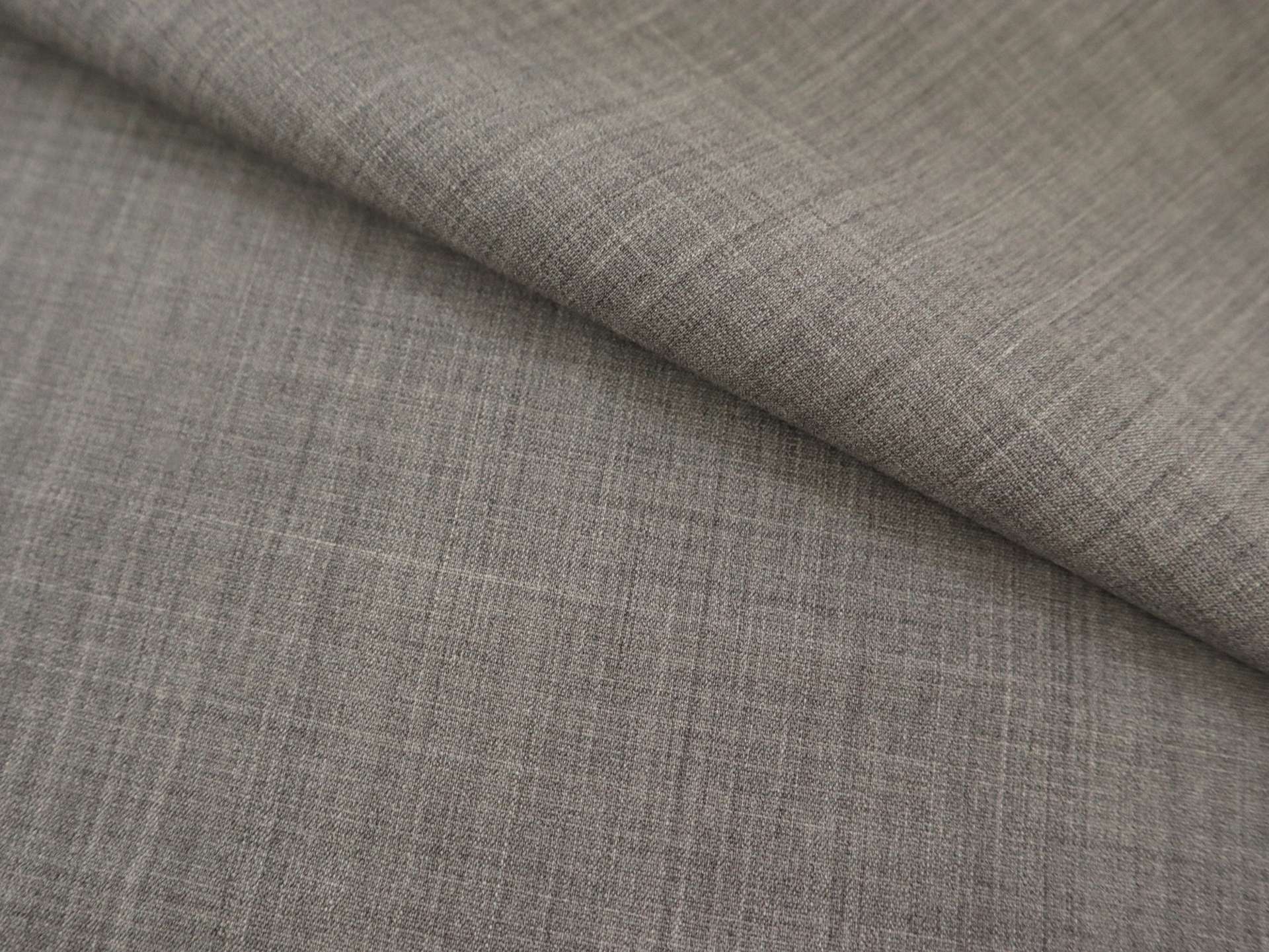 Italian Stretch Wool Double Faced Suiting in Grey & Pink