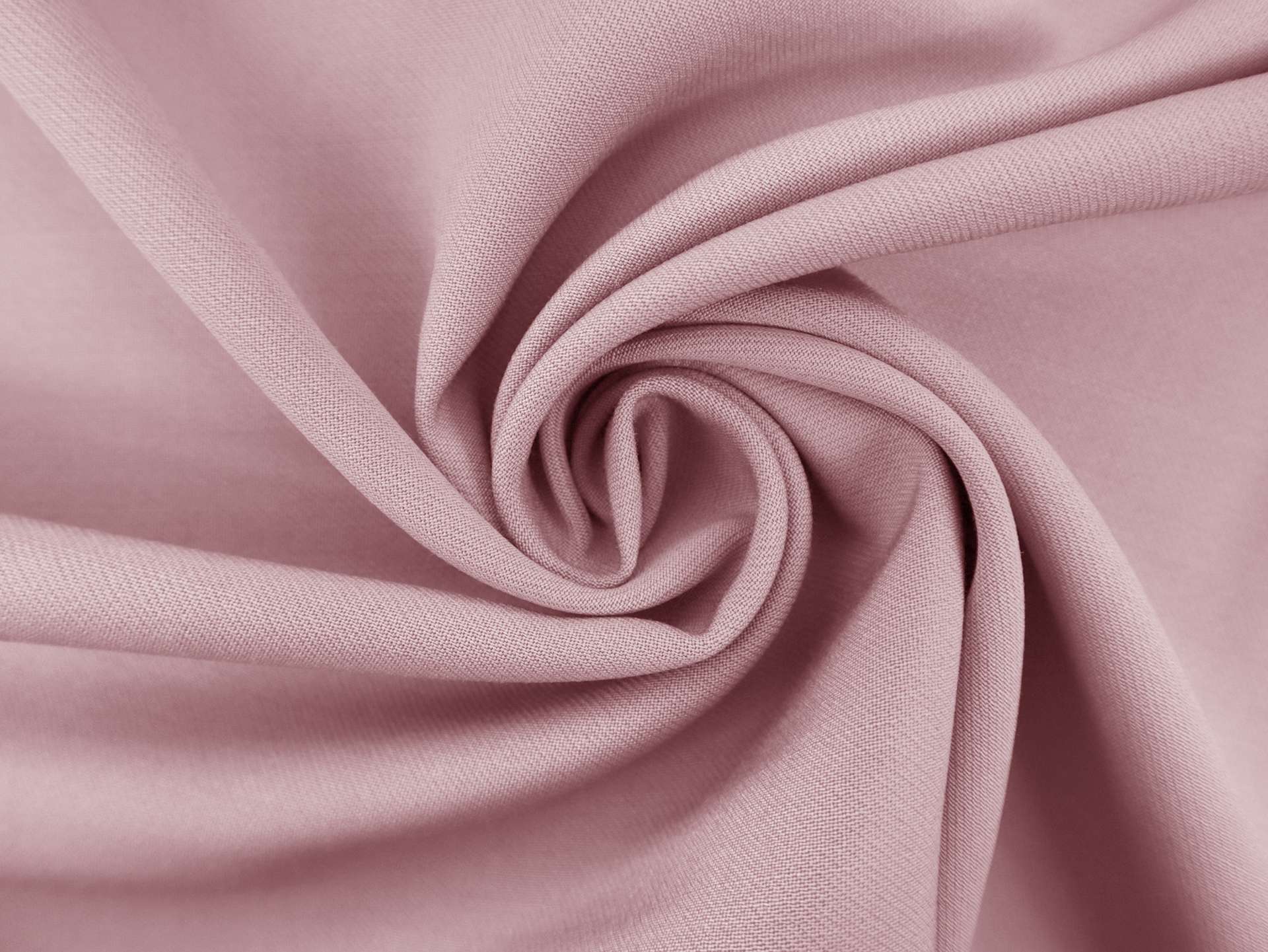 Italian Wool Satin Faille in Rose