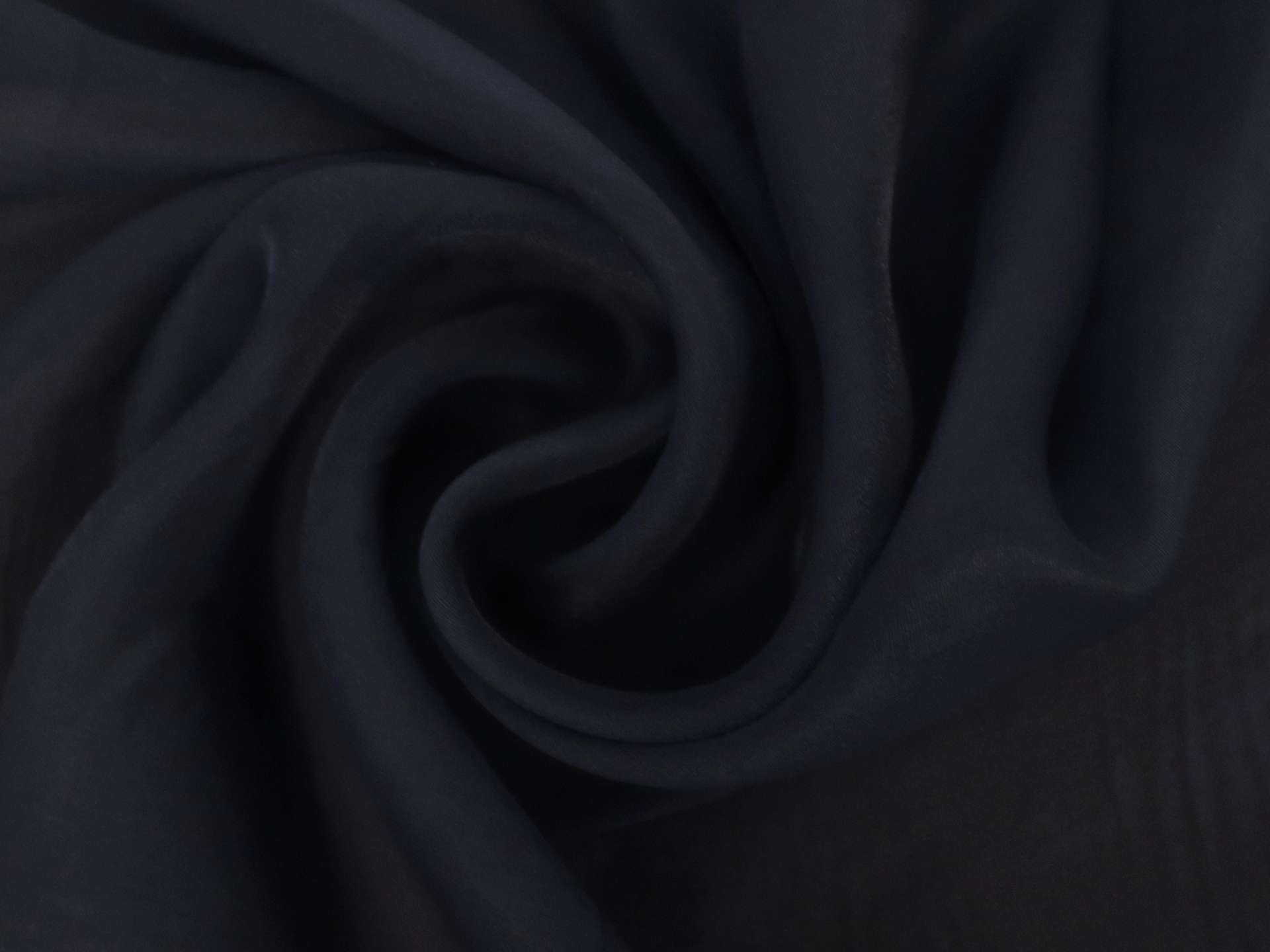 Silk and Nylon Chiffon in Navy