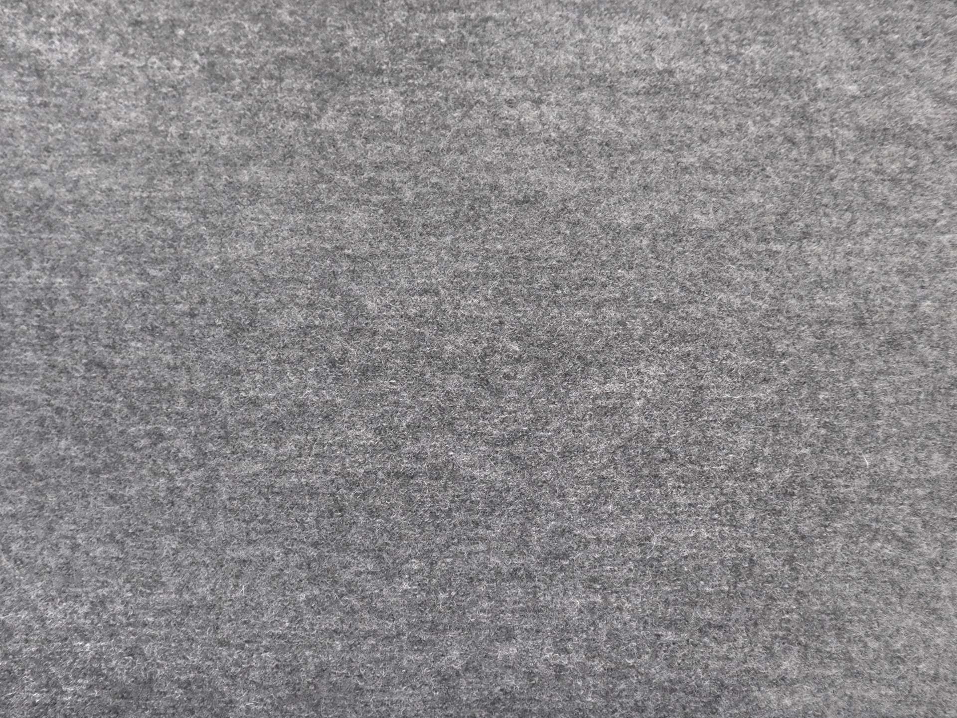 Boiled Wool Knit in Dark Heather Grey