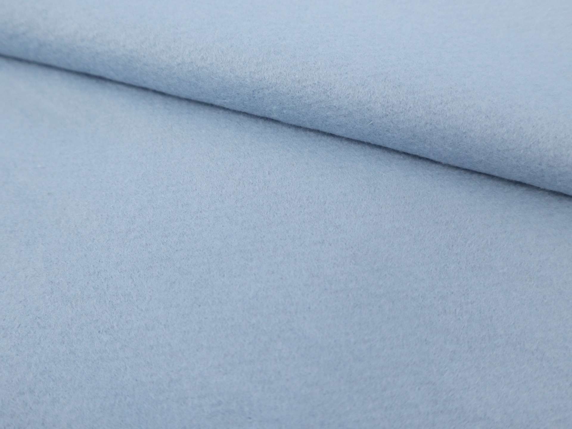 Hemp, Cotton & Bamboo Sweatshirt Fleece in Light Denim