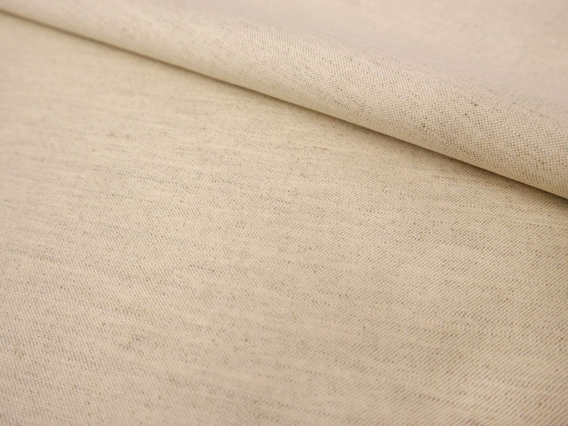 Linen and Cotton Twill in Oatmeal