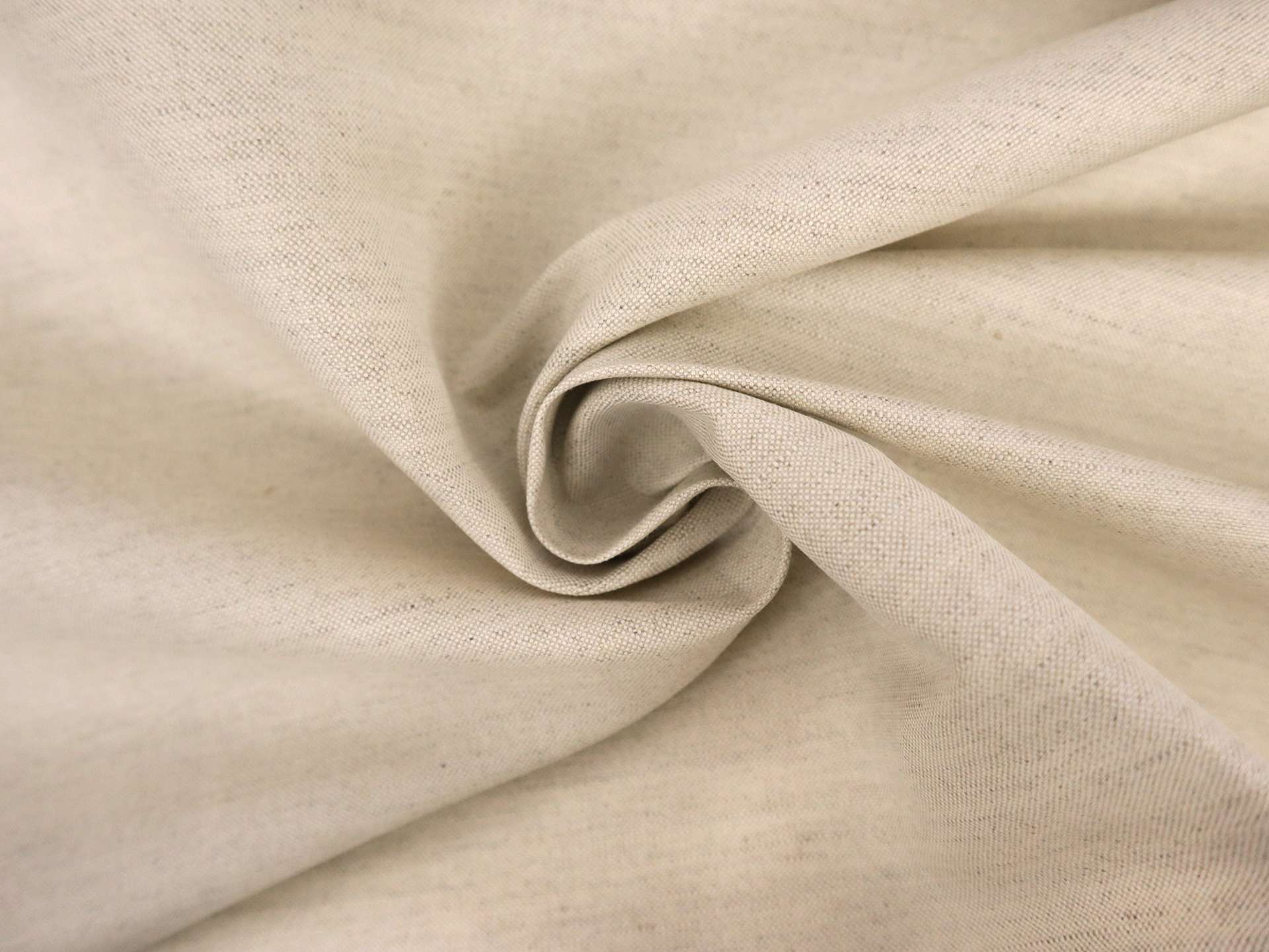 Linen and Cotton Twill in Oatmeal