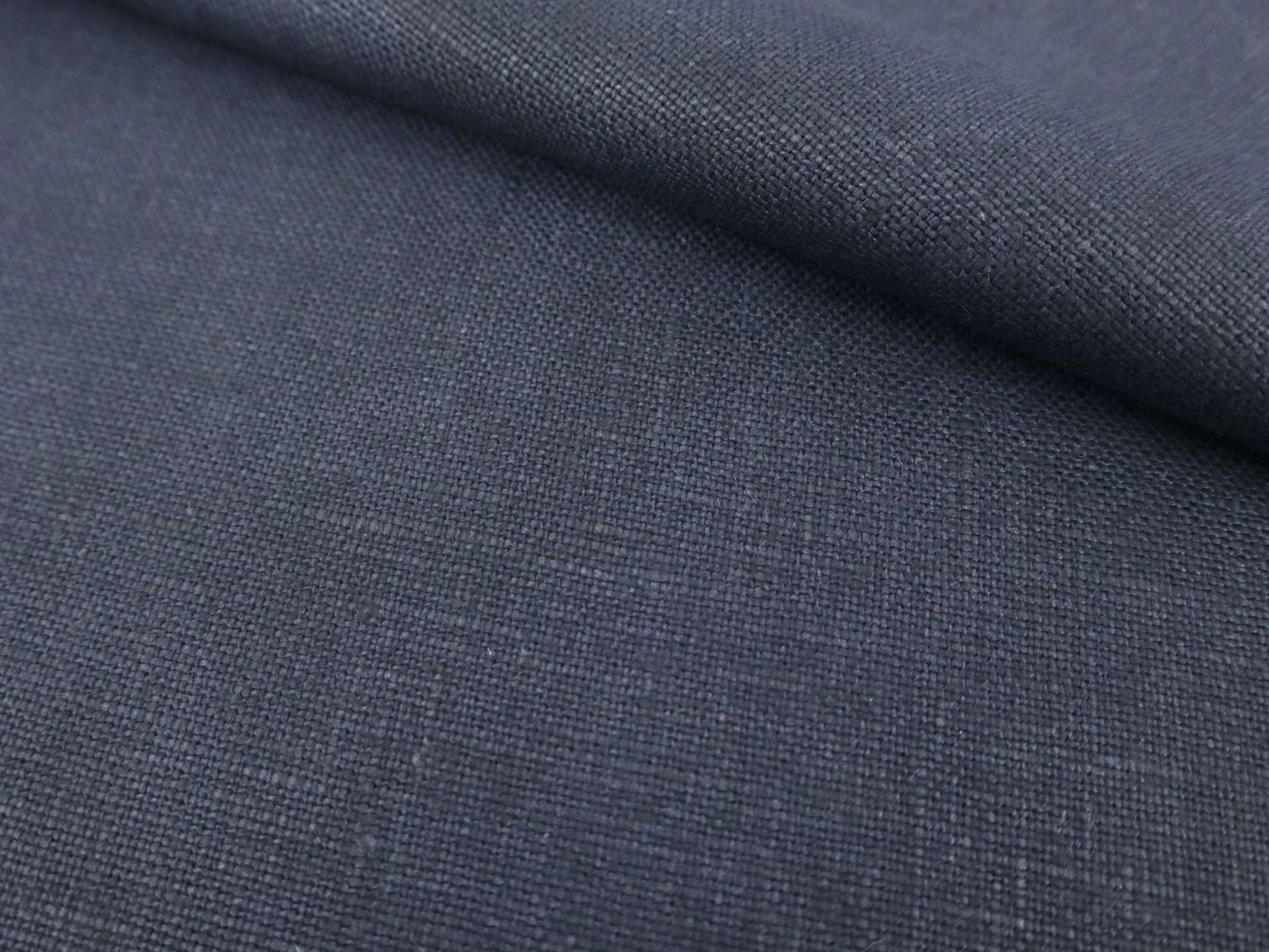 Upholstery Linen in Navy
